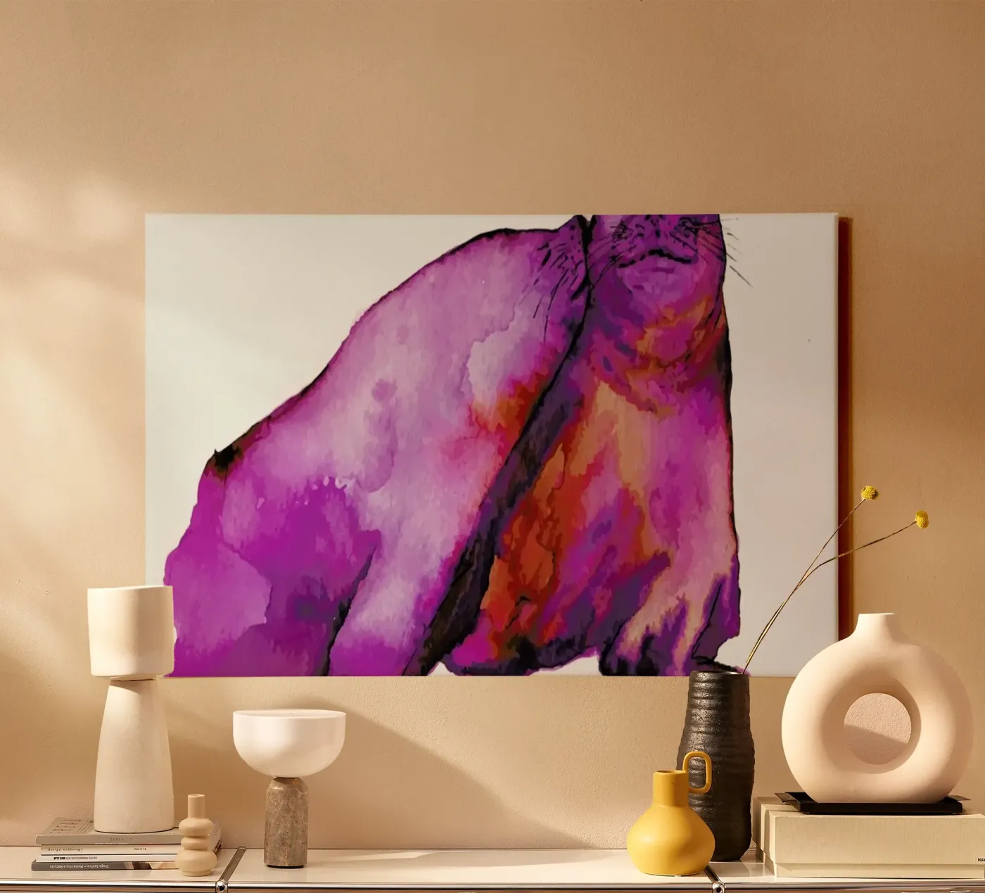 Do Leinwand von Larissa van der Laan