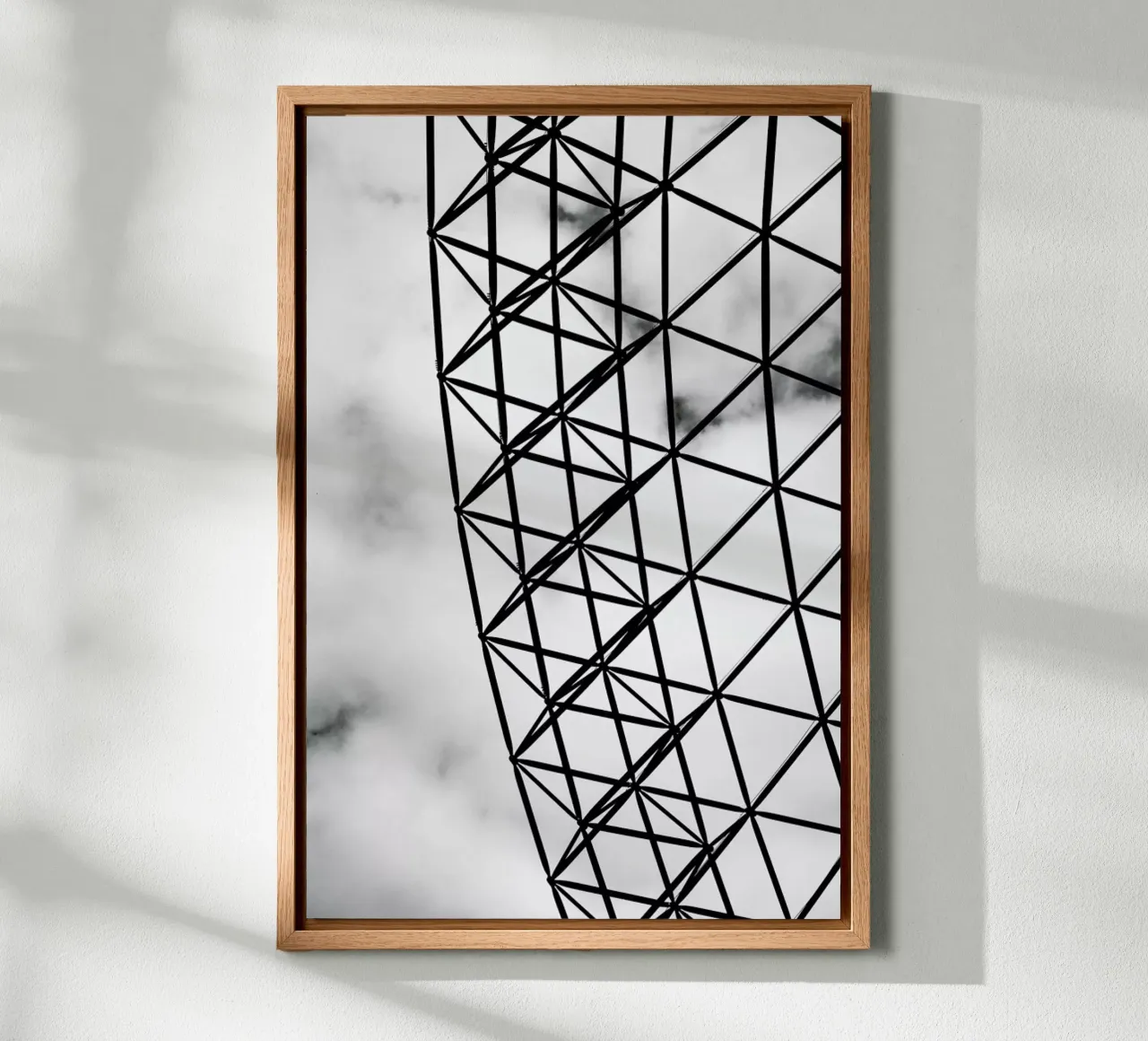 Richard's Sky tela con Cornice a cassetta da Babett Schultze