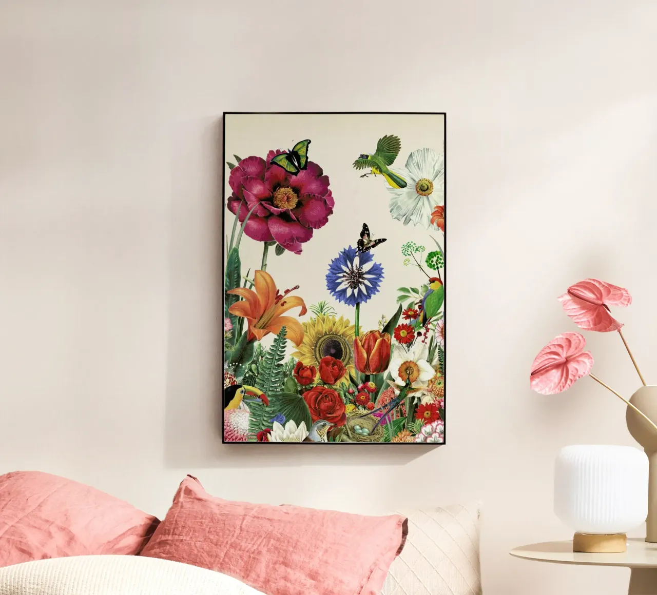 Garden Spring Flowers plexiglass da Kolorama