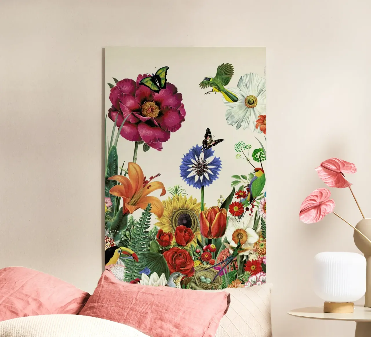 Garden Spring Flowers plexiglass da Kolorama