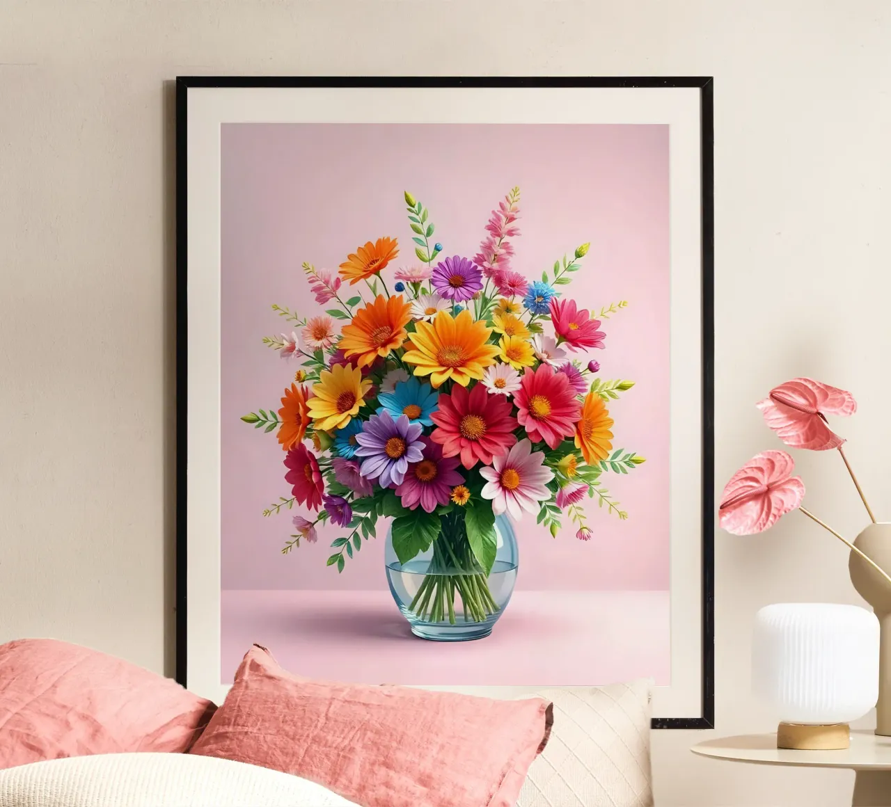 Bouquet_1 poster da Farb- und Blütenzauber by LK