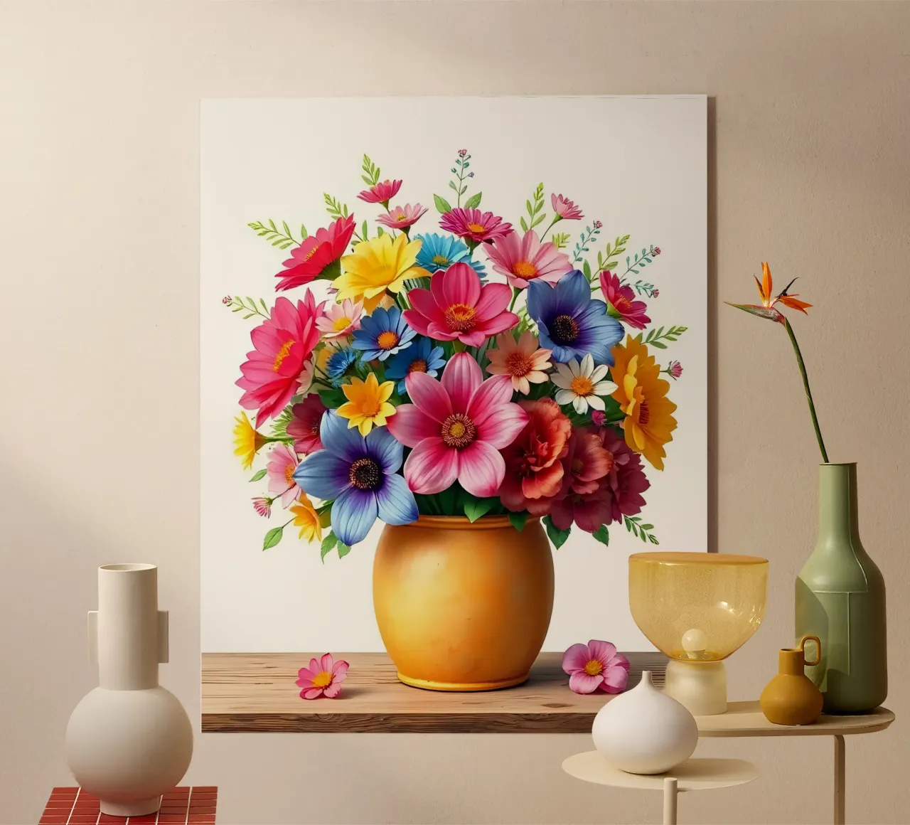 Bouquet_3 plexiglass da Farb- und Blütenzauber by LK