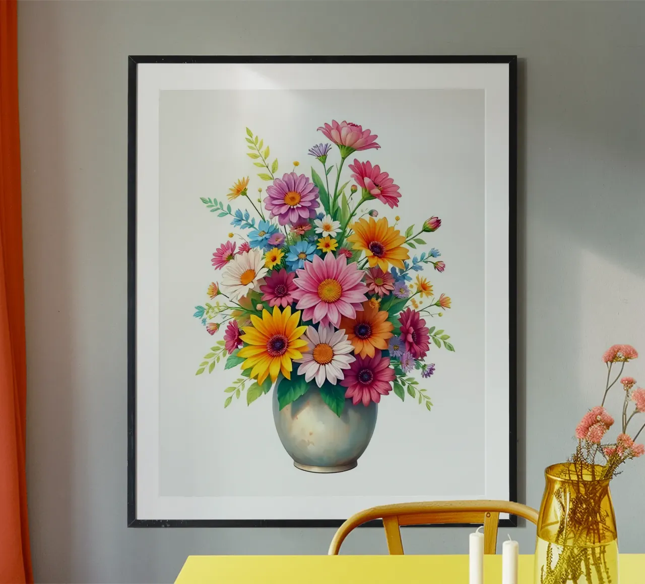 Bouquet_4 carta hahnemühle da Farb- und Blütenzauber by LK