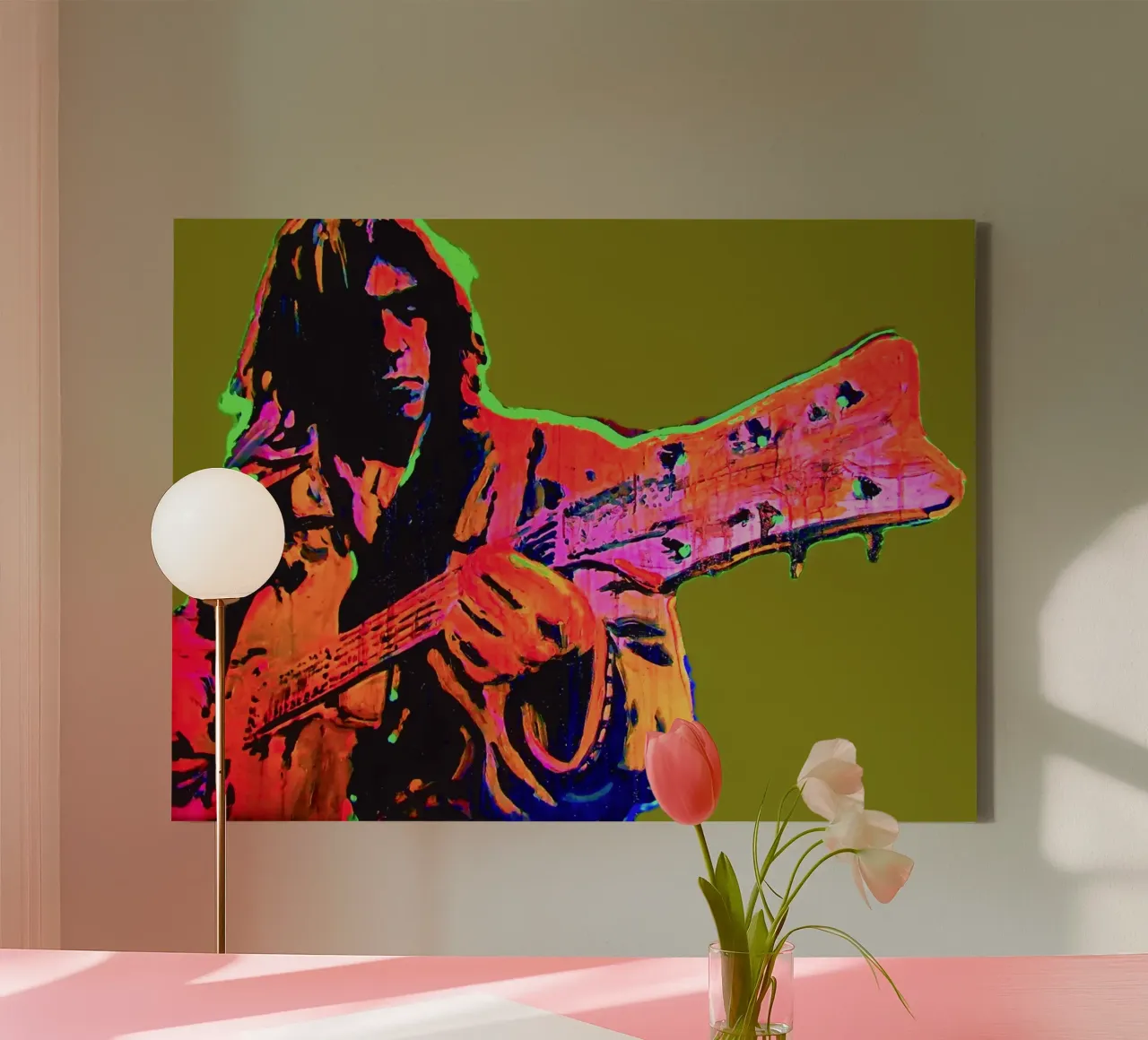 Sing the song of Love tela con Cornice a cassetta da Happy 😃 Art 🎨 by Christine Schnoell