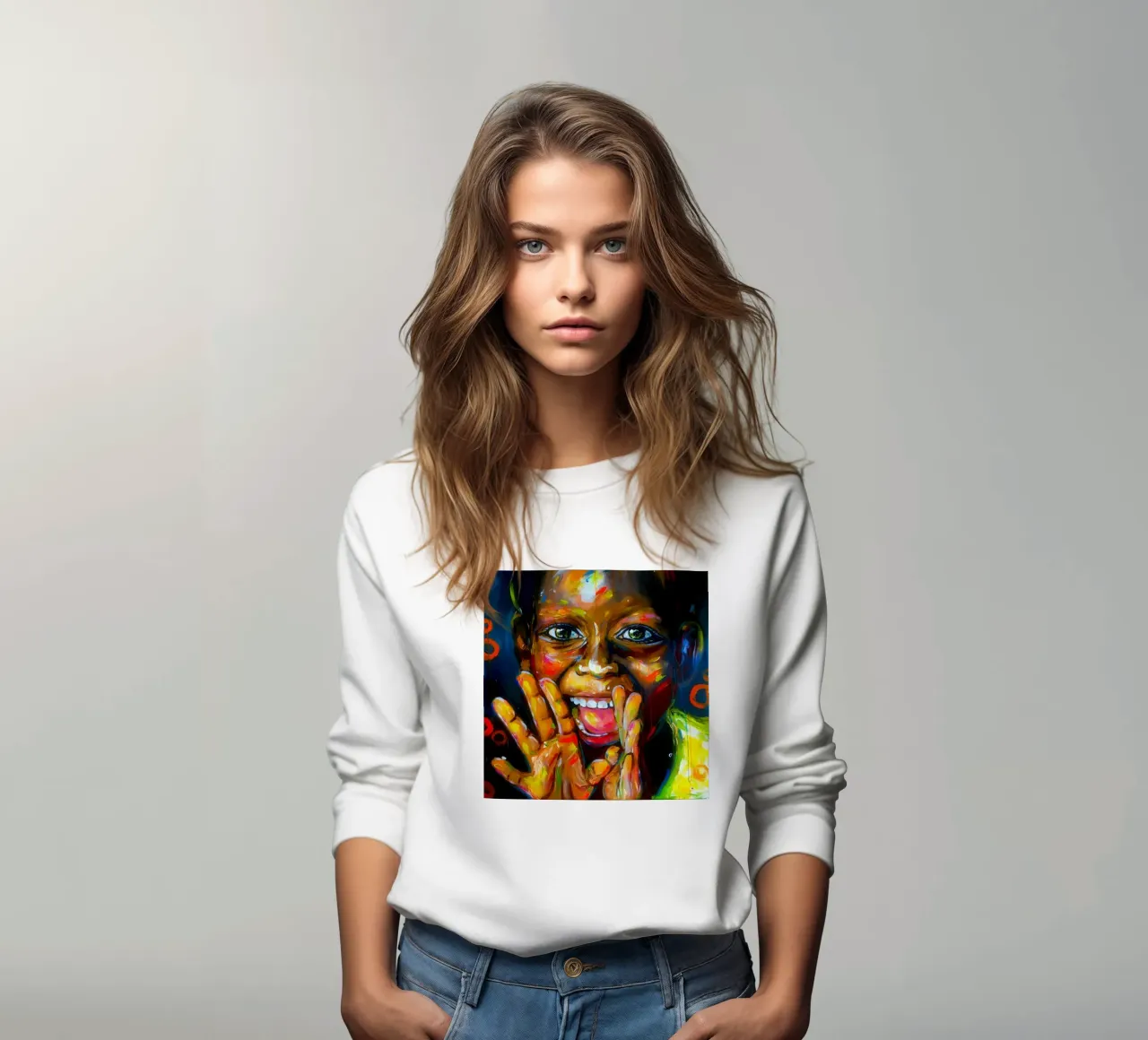 Smile from the Heart felpa da Happy 😃 Art 🎨 by Christine Schnoell