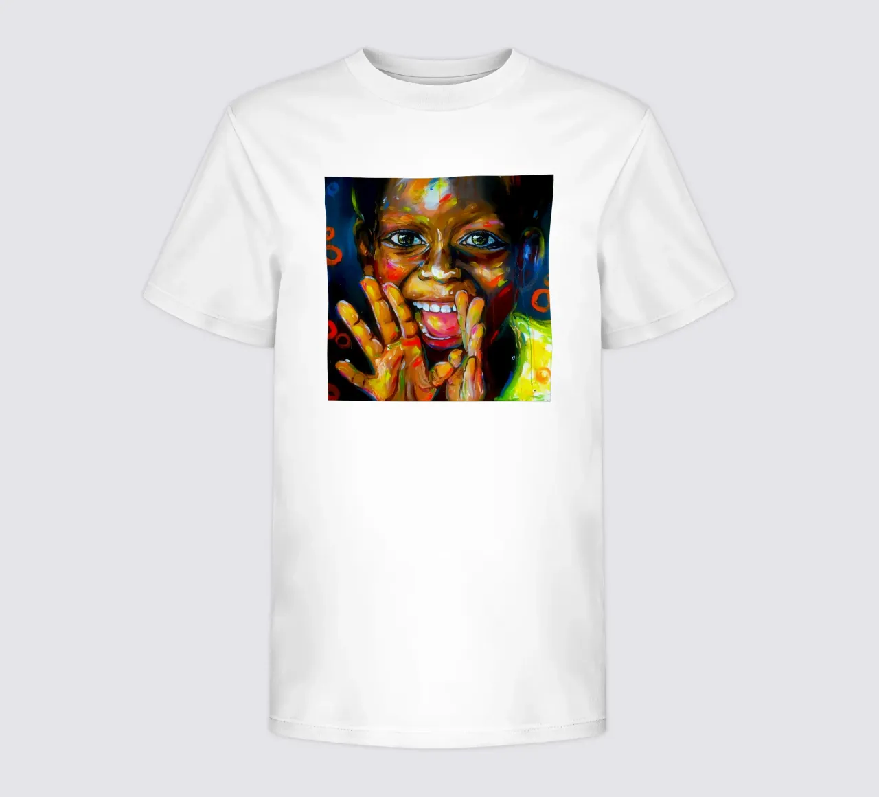 Smile from the Heart t-shirt bambini da Happy 😃 Art 🎨 by Christine Schnoell