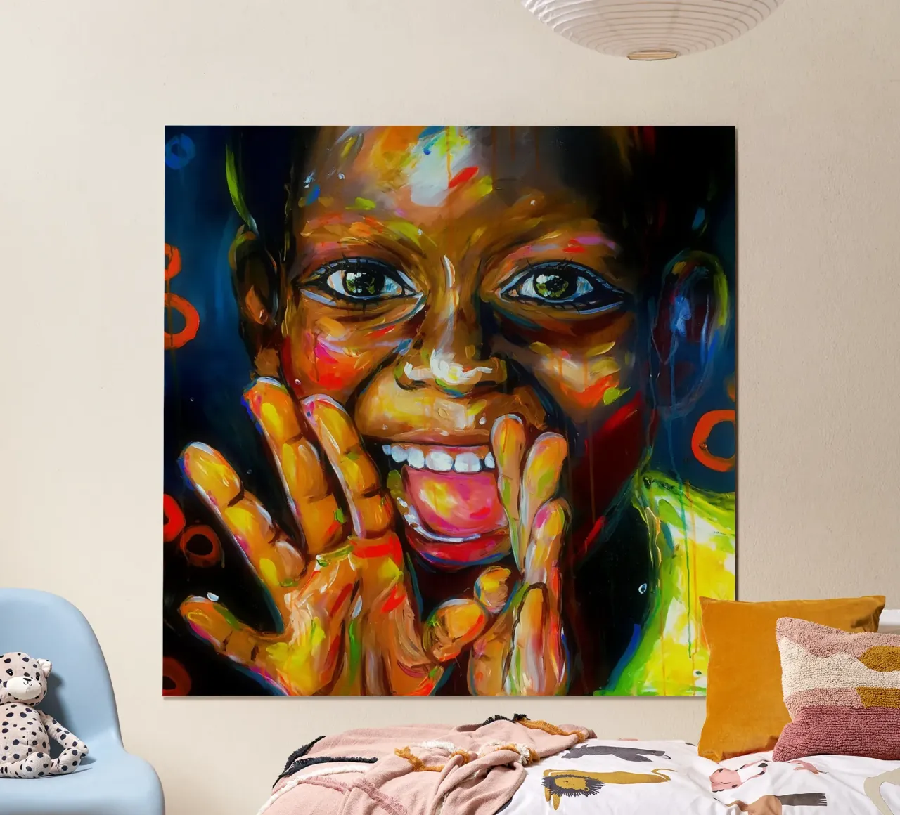 Sorriso dal cuore carta hahnemühle da Happy 😃 Art 🎨 by Christine Schnoell