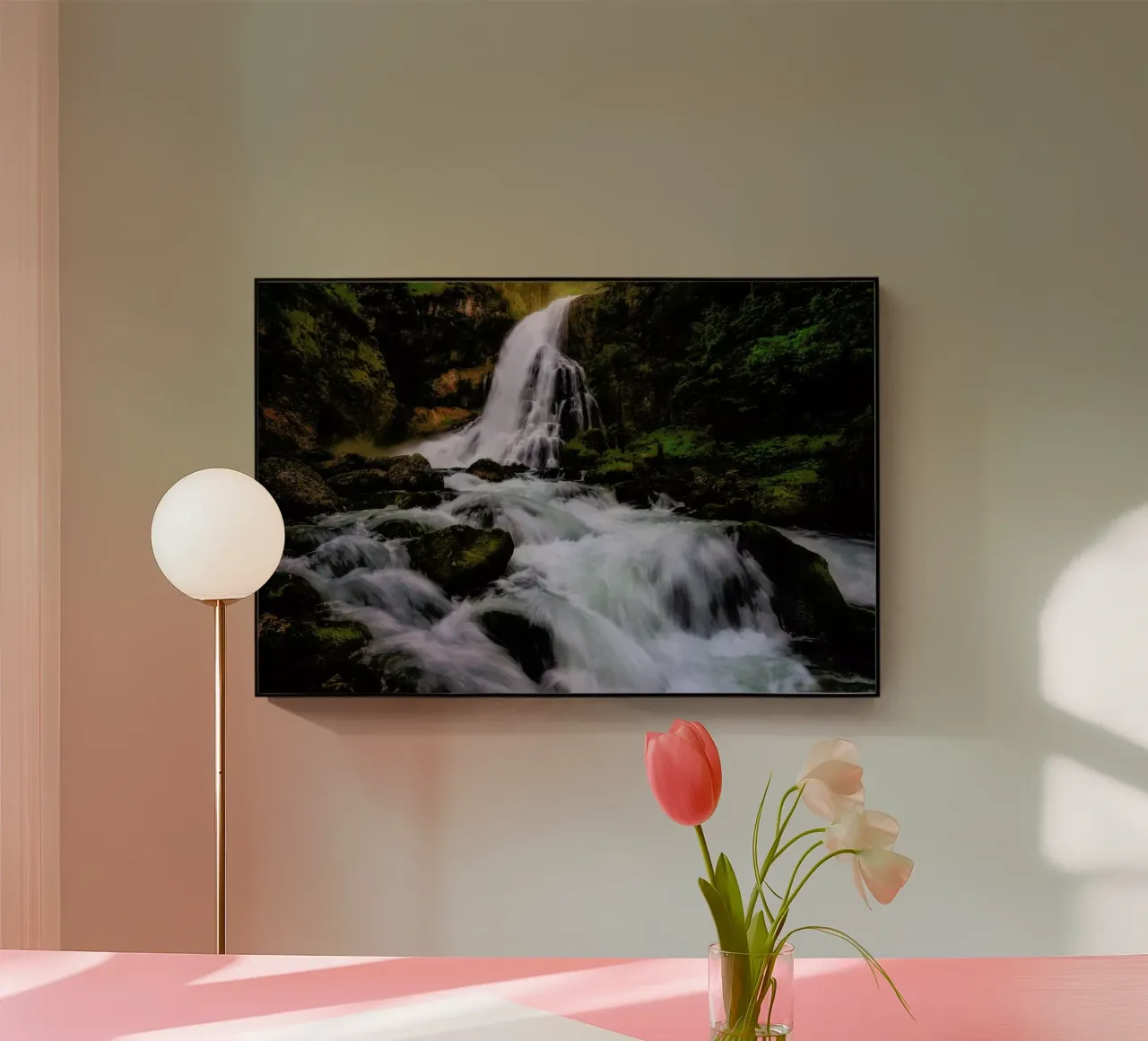 Spring Flood - Daniel Fleischhacker acryl van Pictufy