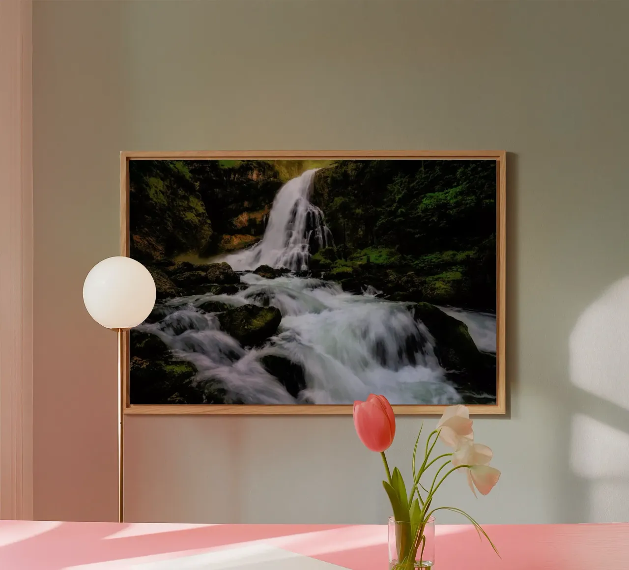 Spring Flood - Daniel Fleischhacker aluminium-dibond van Pictufy