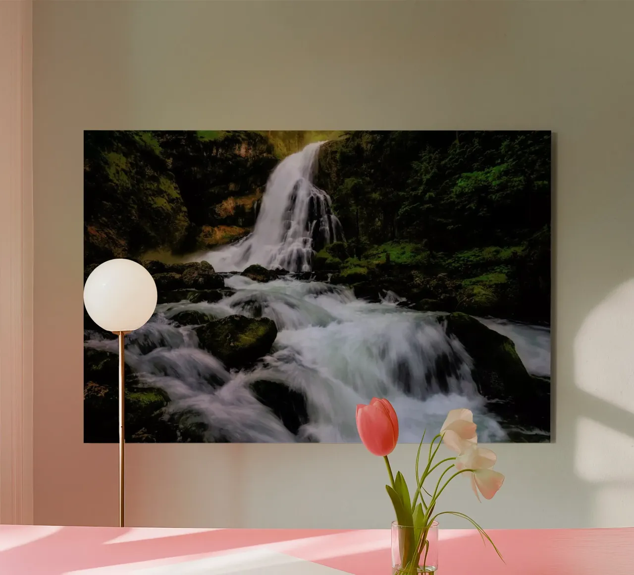 Spring Flood - Daniel Fleischhacker aluminium-dibond van Pictufy