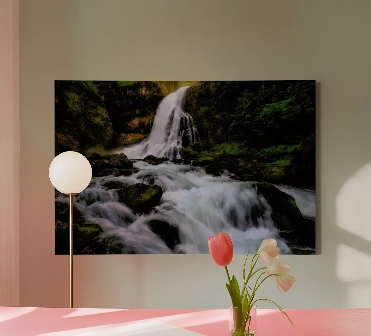 Spring Flood - Daniel Fleischhacker canvas van Pictufy