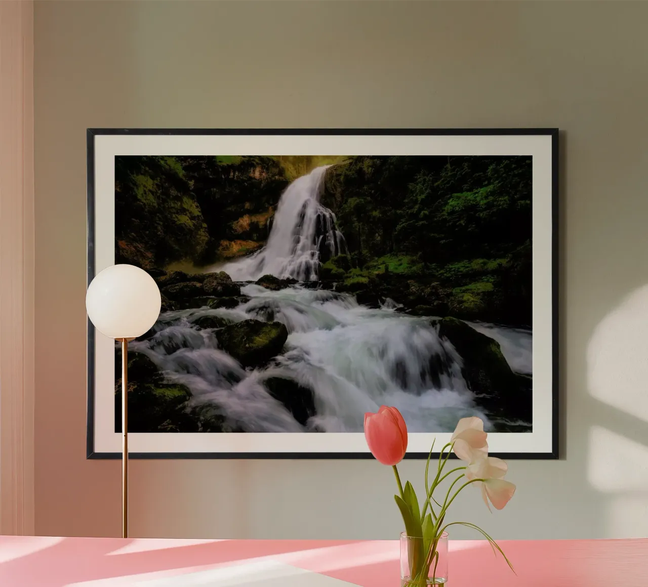 Spring Flood - Daniel Fleischhacker hahnemühle van Pictufy