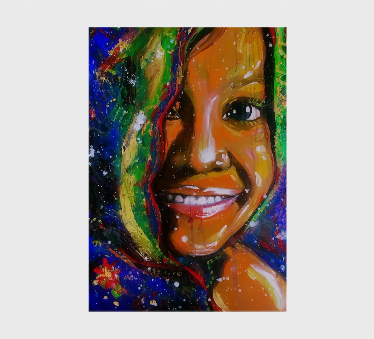 Smile from within notebook by Happy 😃 Art 🎨 by Christine Schnoell