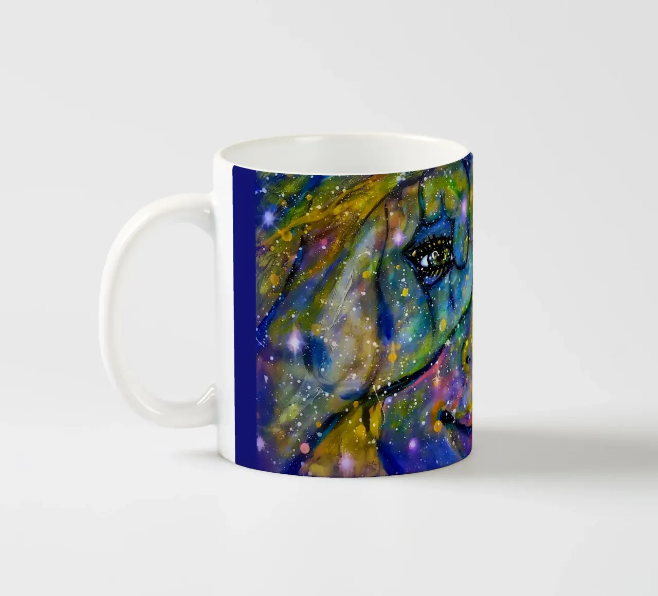 Starchild tazza in ceramica da Happy 😃 Art 🎨 by Christine Schnoell