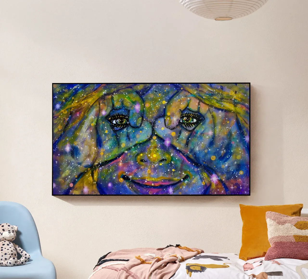 Starchild plexiglass da Happy 😃 Art 🎨 by Christine Schnoell