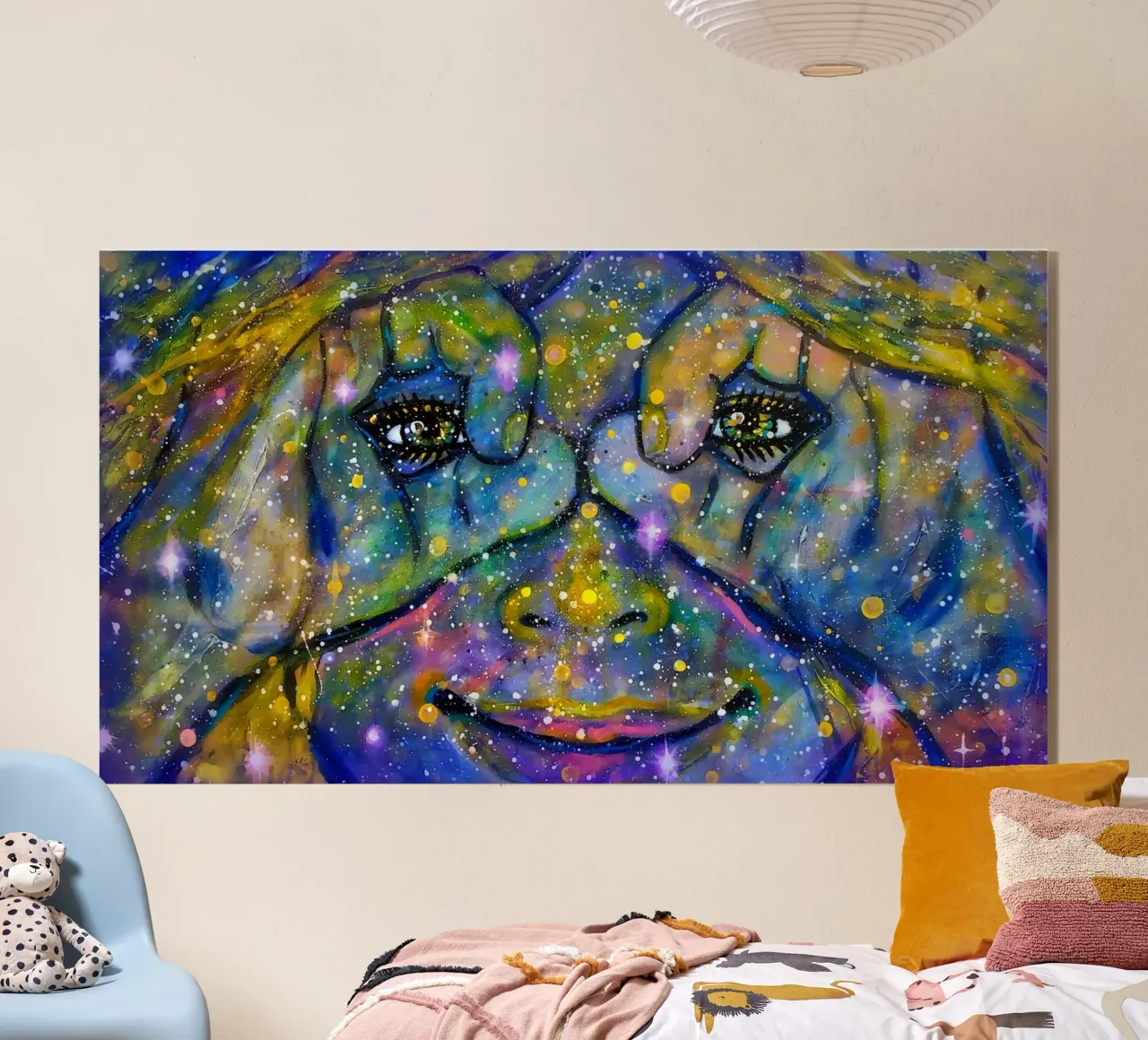 Starchild plexiglass da Happy 😃 Art 🎨 by Christine Schnoell