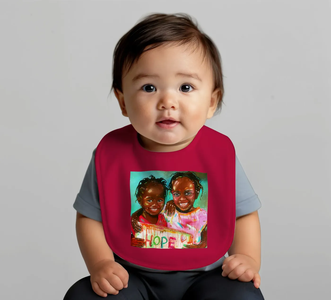 HOPE ! bavaglino da Happy 😃 Art 🎨 by Christine Schnoell