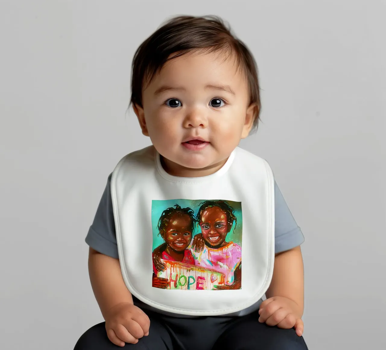 HOPE ! bavaglino da Happy 😃 Art 🎨 by Christine Schnoell