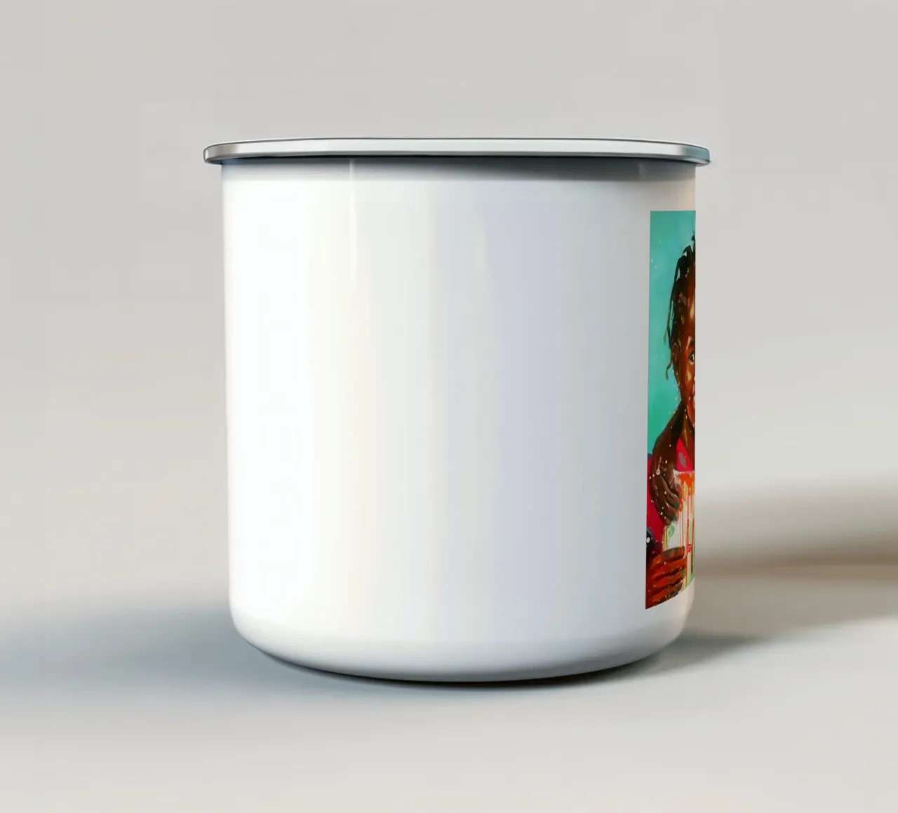 HOPE ! tazza in smalto da Happy 😃 Art 🎨 by Christine Schnoell