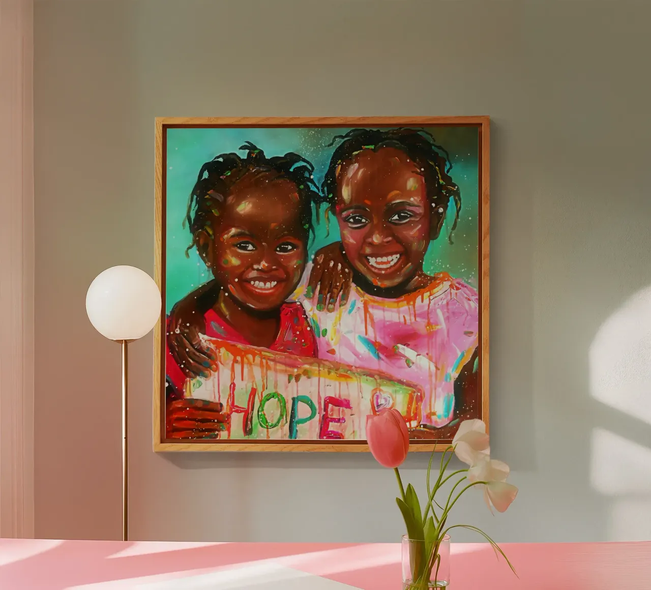 HOPE ! plexiglass da Happy 😃 Art 🎨 by Christine Schnoell