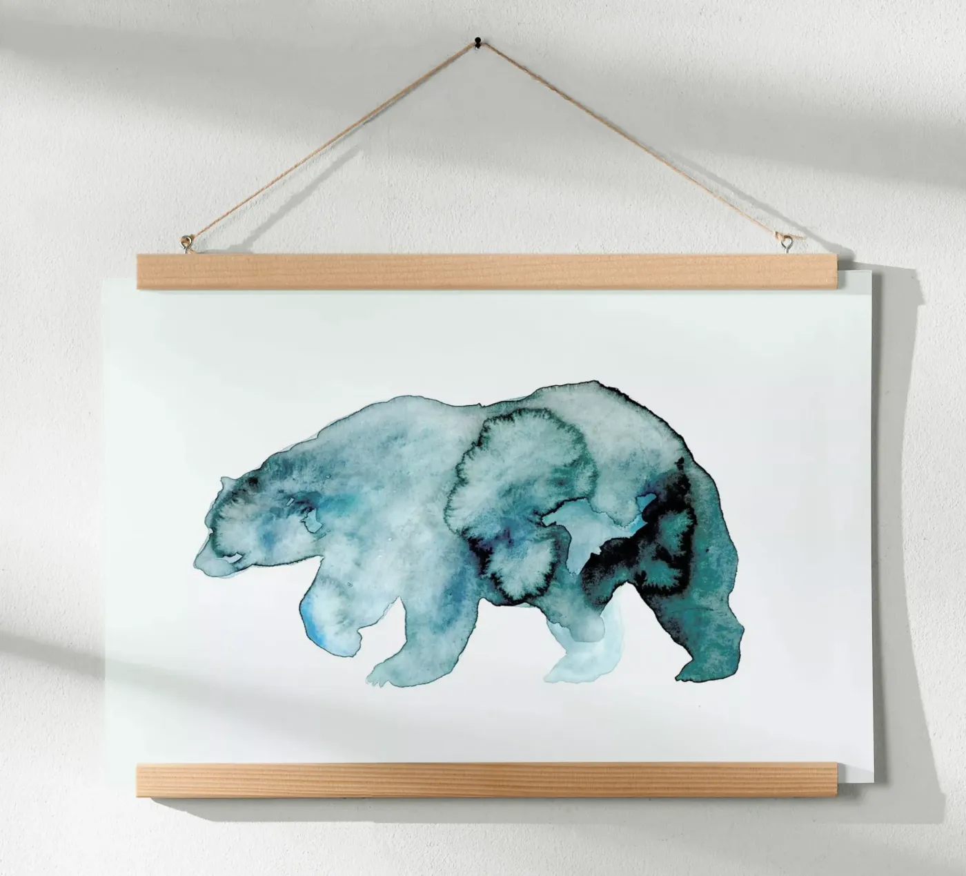 Ezra poster van Larissa van der Laan