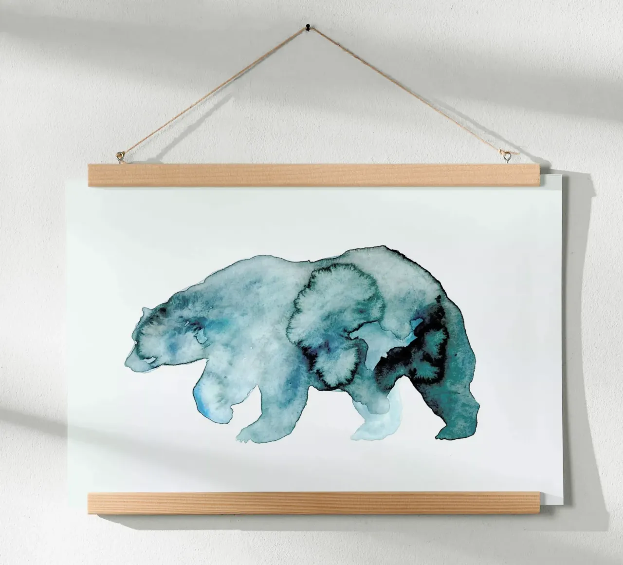 Ezra poster by Larissa van der Laan