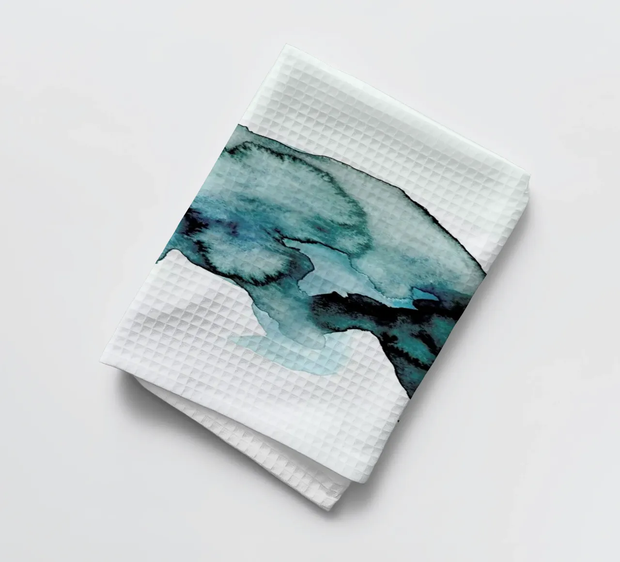Ezra tea towel by Larissa van der Laan