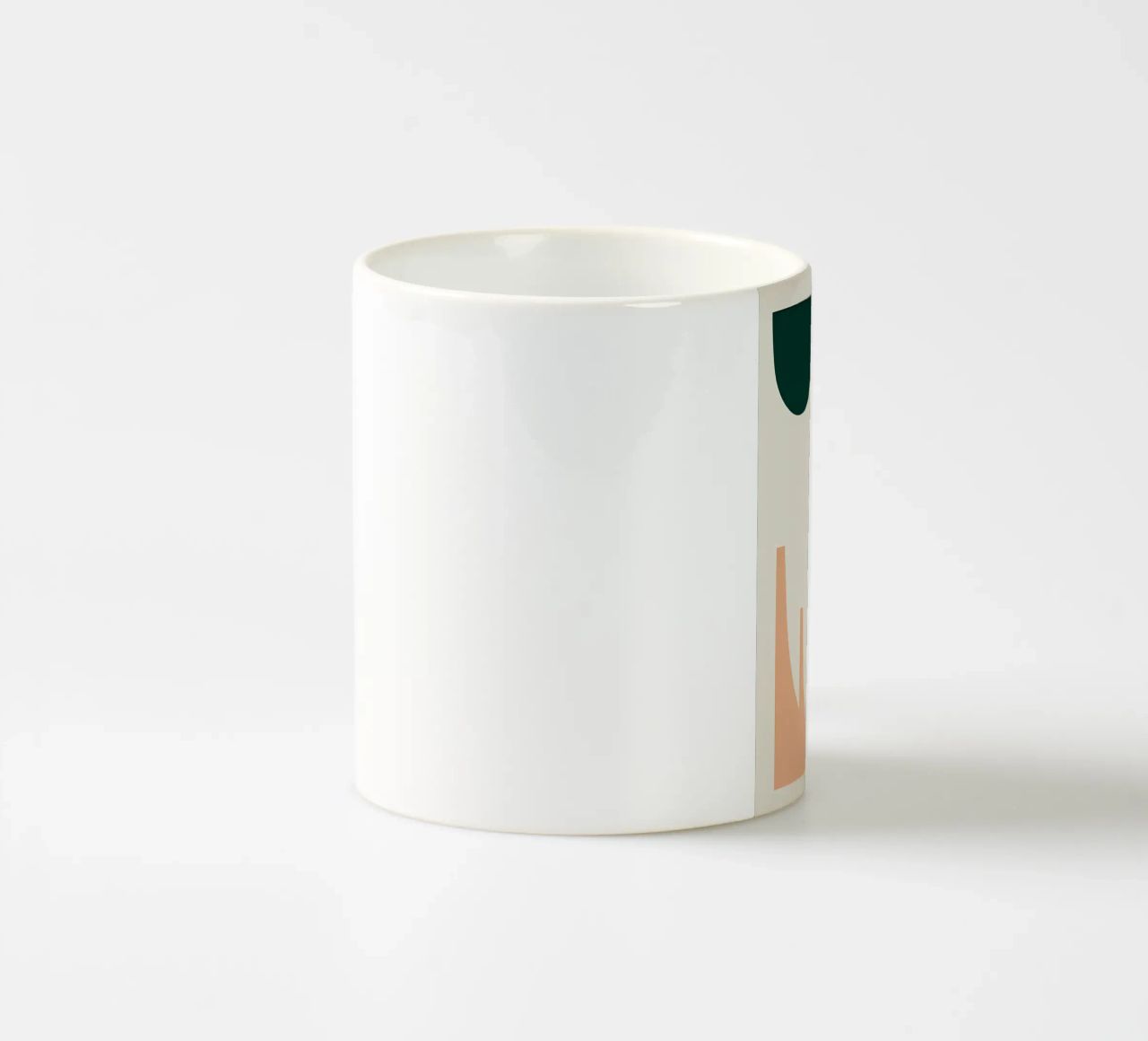 Forme espressioniste 2 tazza in ceramica da Karraker