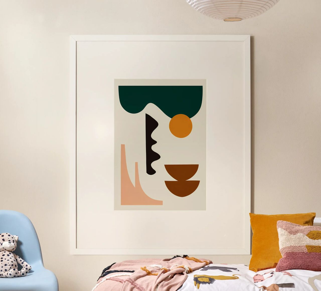 Formes expressionnistes 2 poster de Karraker