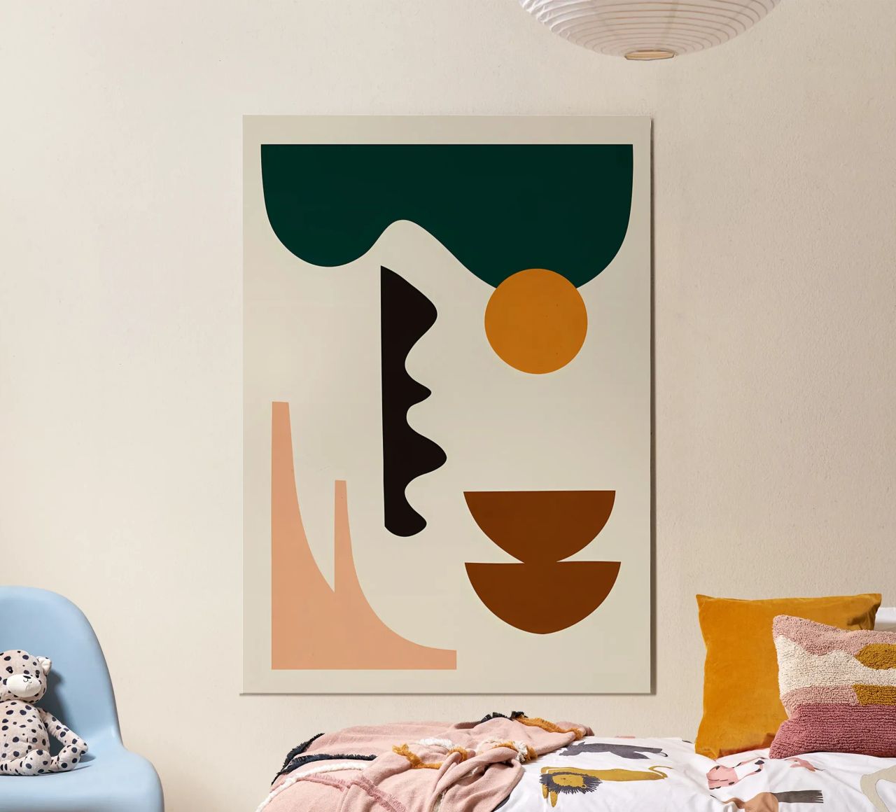 Formes expressionnistes 2 poster de Karraker