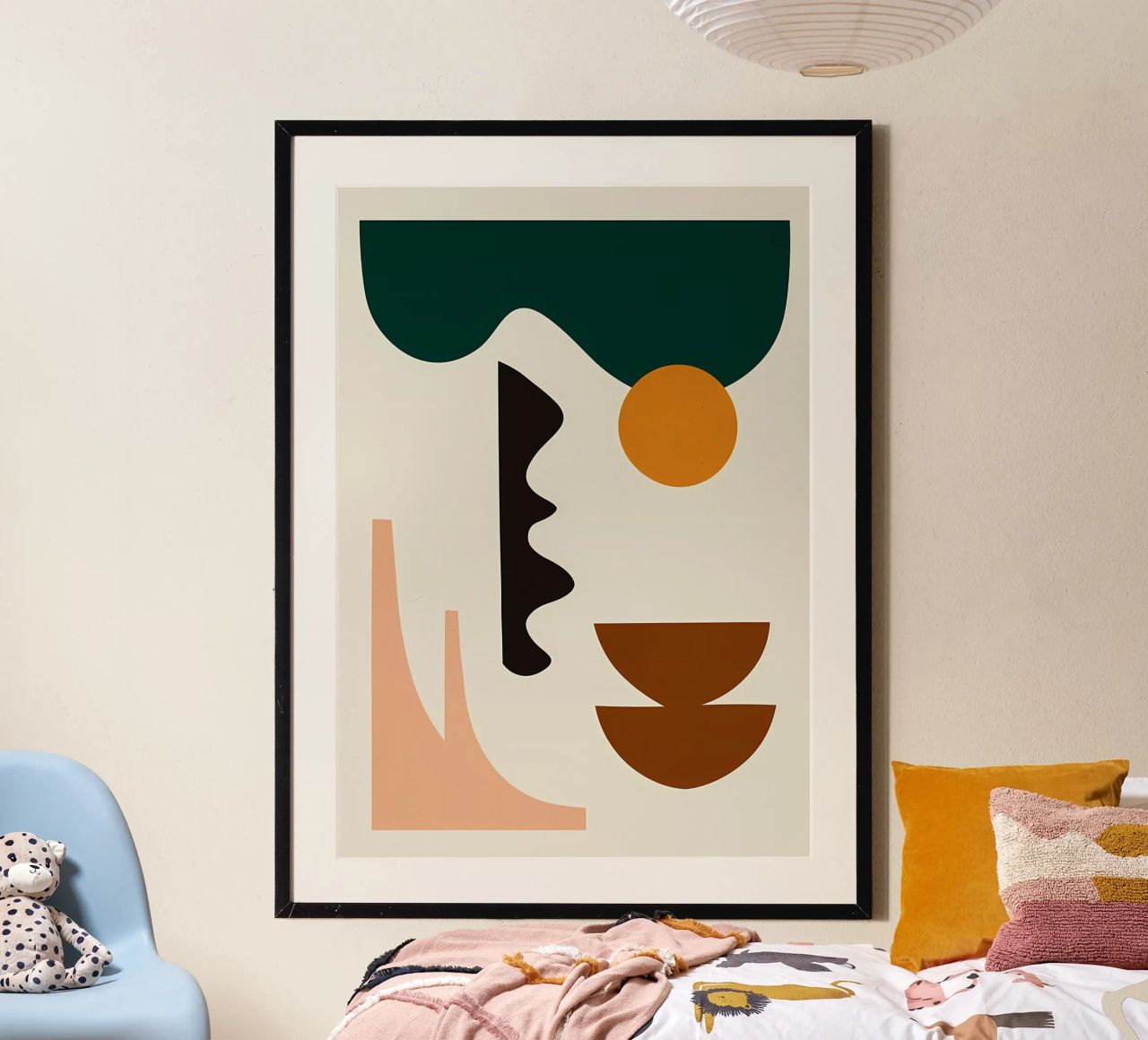 Formes expressionnistes 2 poster de Karraker