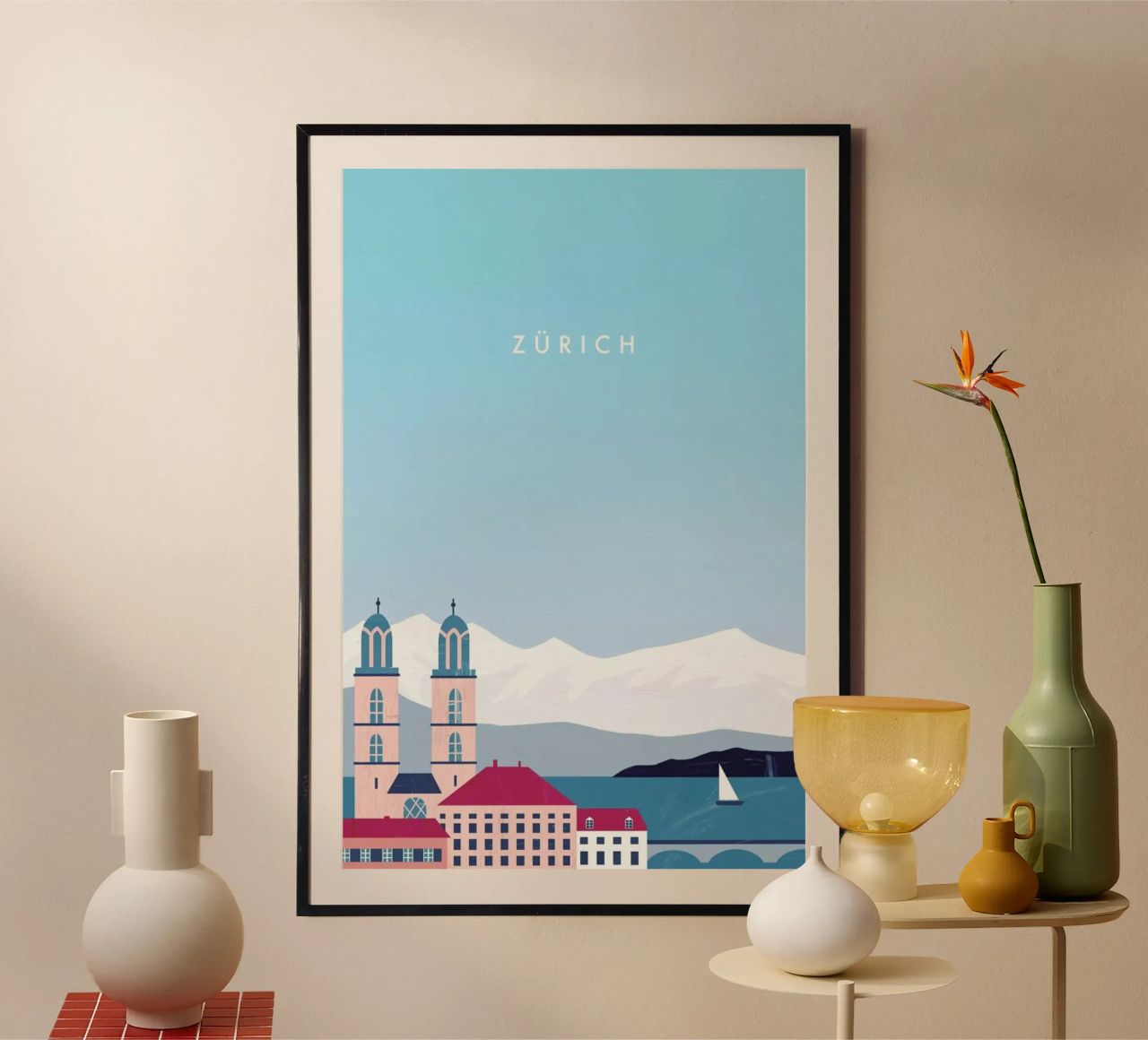 Zürich Poster von Katinka Reinke