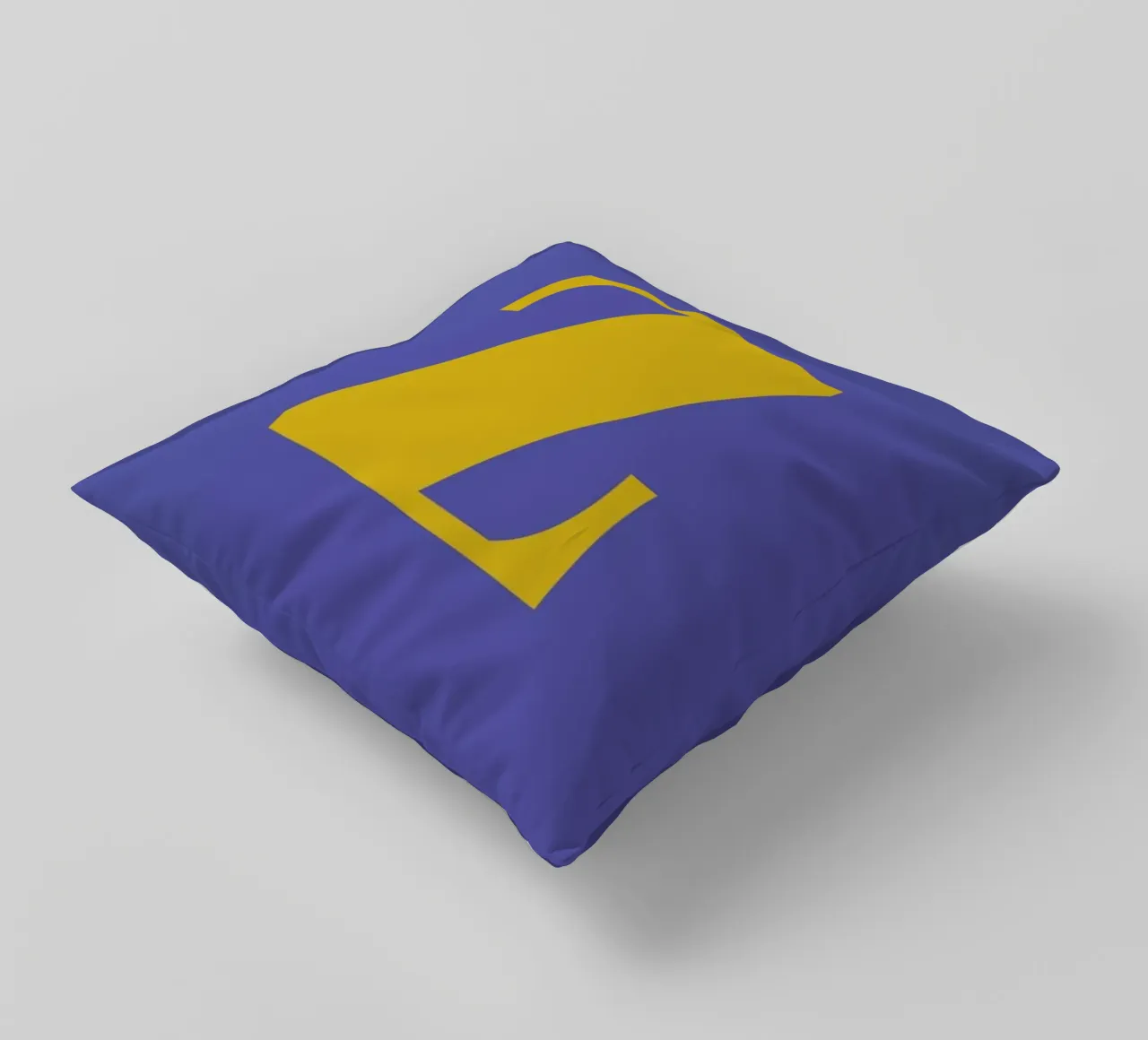 Blue Letter Z cuscino da Studio One