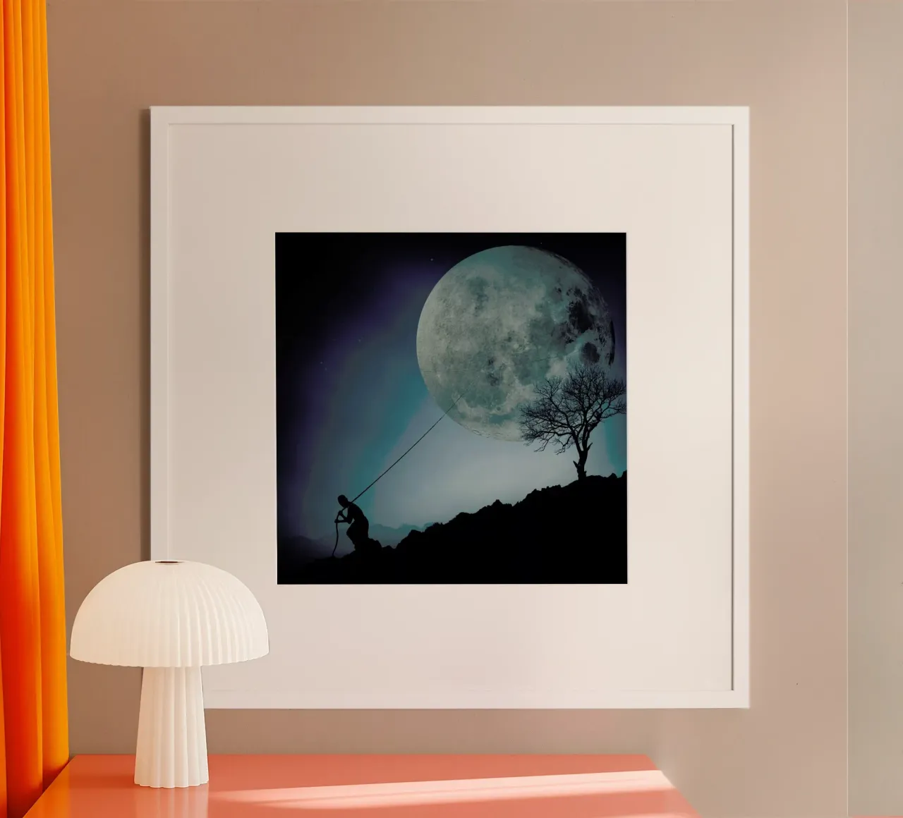 The Dreamer - Final Toto hahnemühle by Pictufy