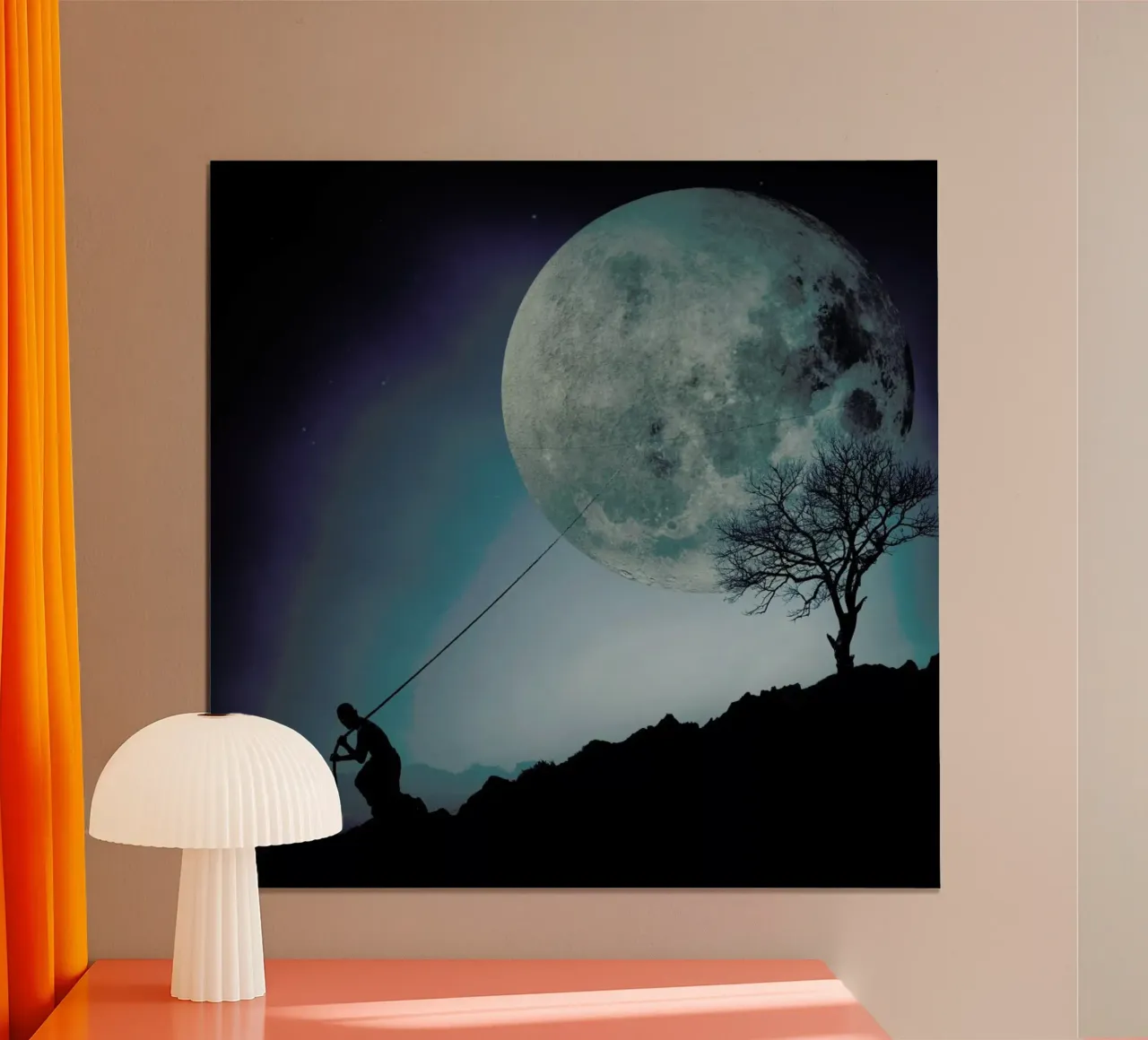 The Dreamer - Final Toto hahnemühle by Pictufy