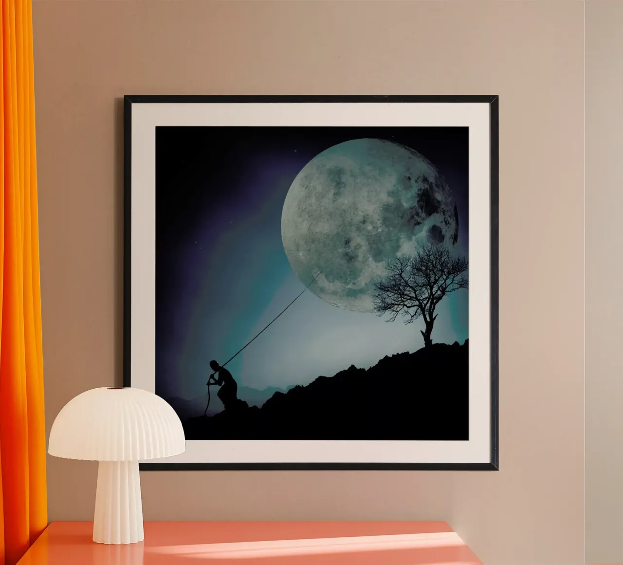 The Dreamer - Final Toto hahnemühle by Pictufy