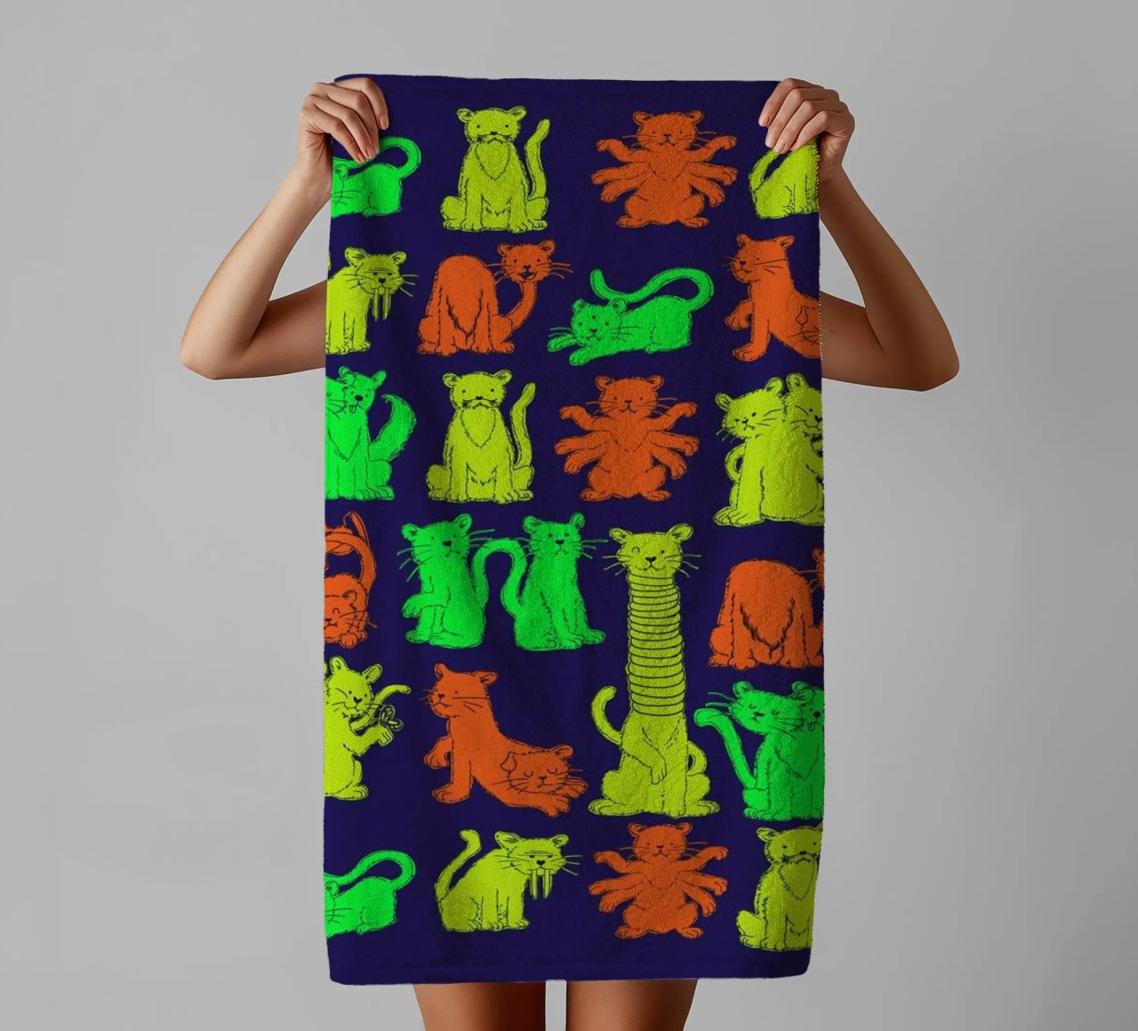 Freakat Show serviette de bain de Tobe Fonseca