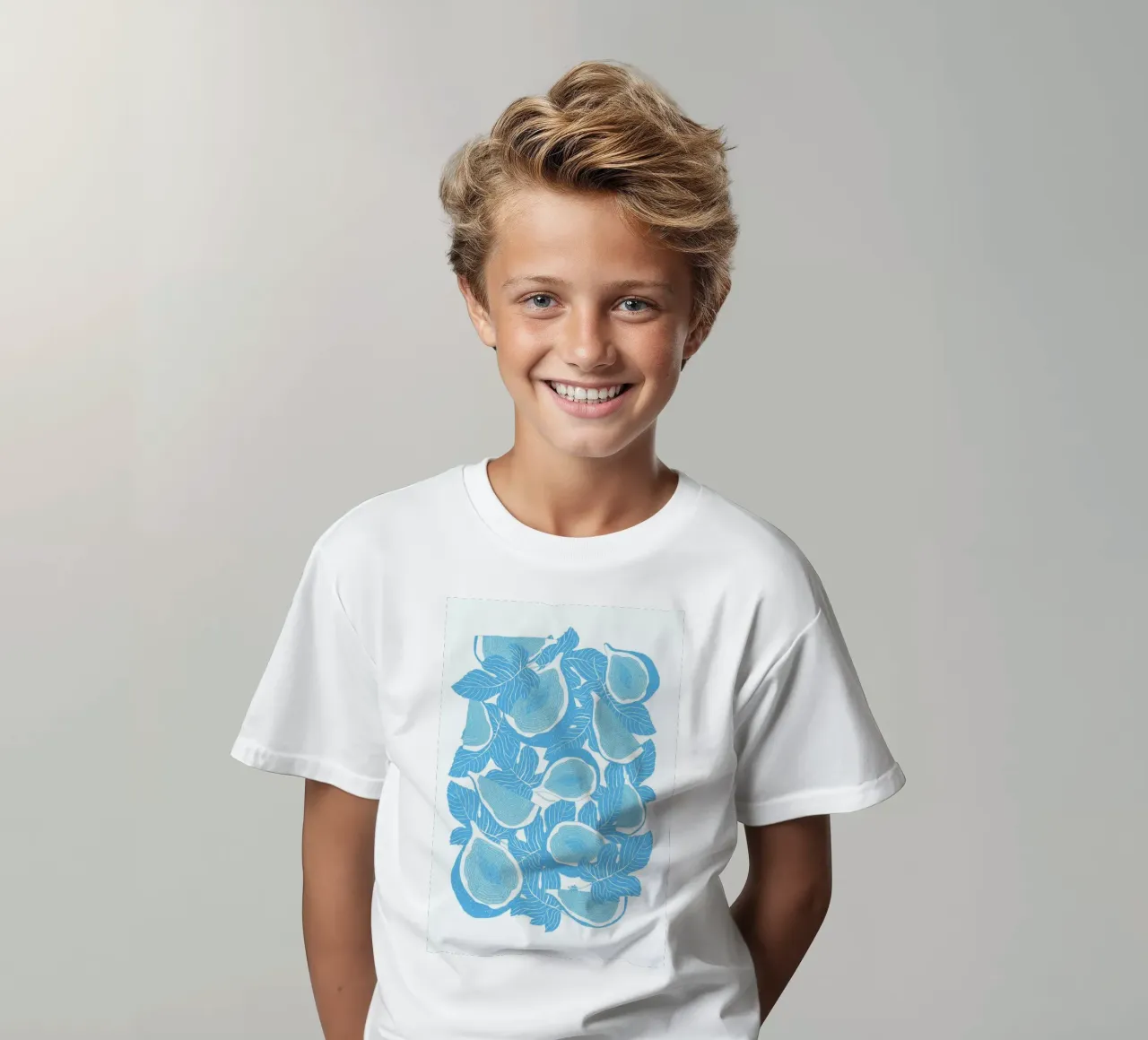 Feigen t-shirt bambini da Eva Wünsch