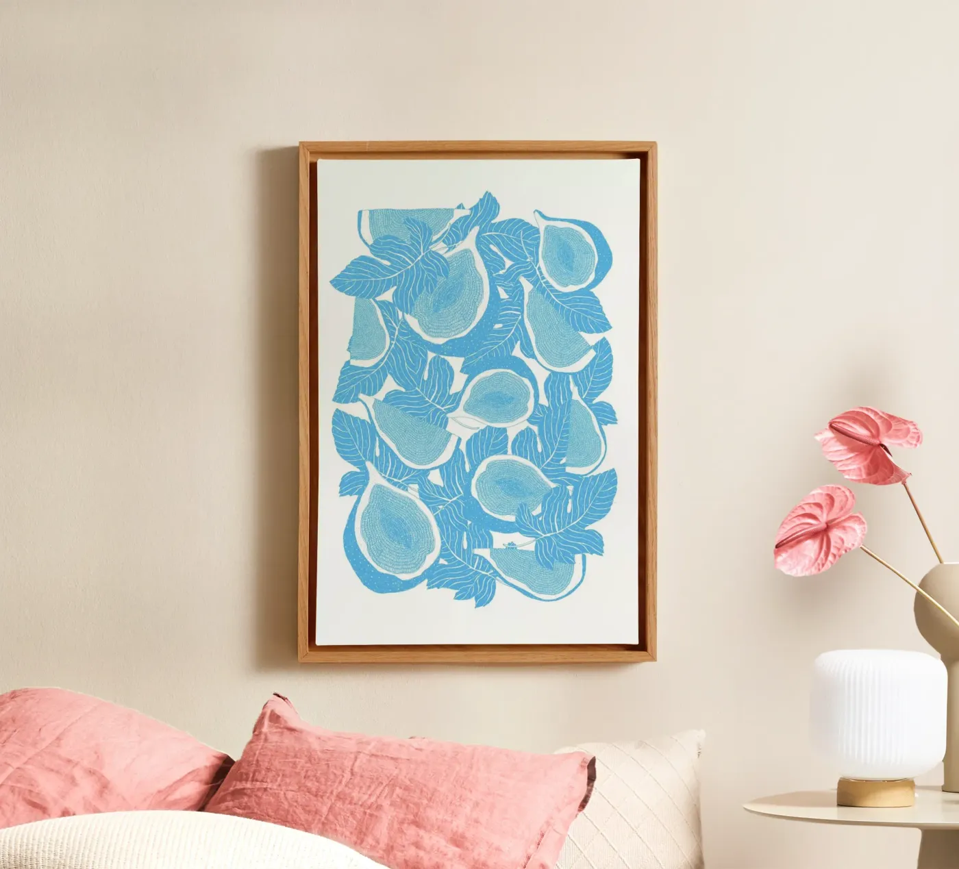 Feigen canvas van Eva Wünsch