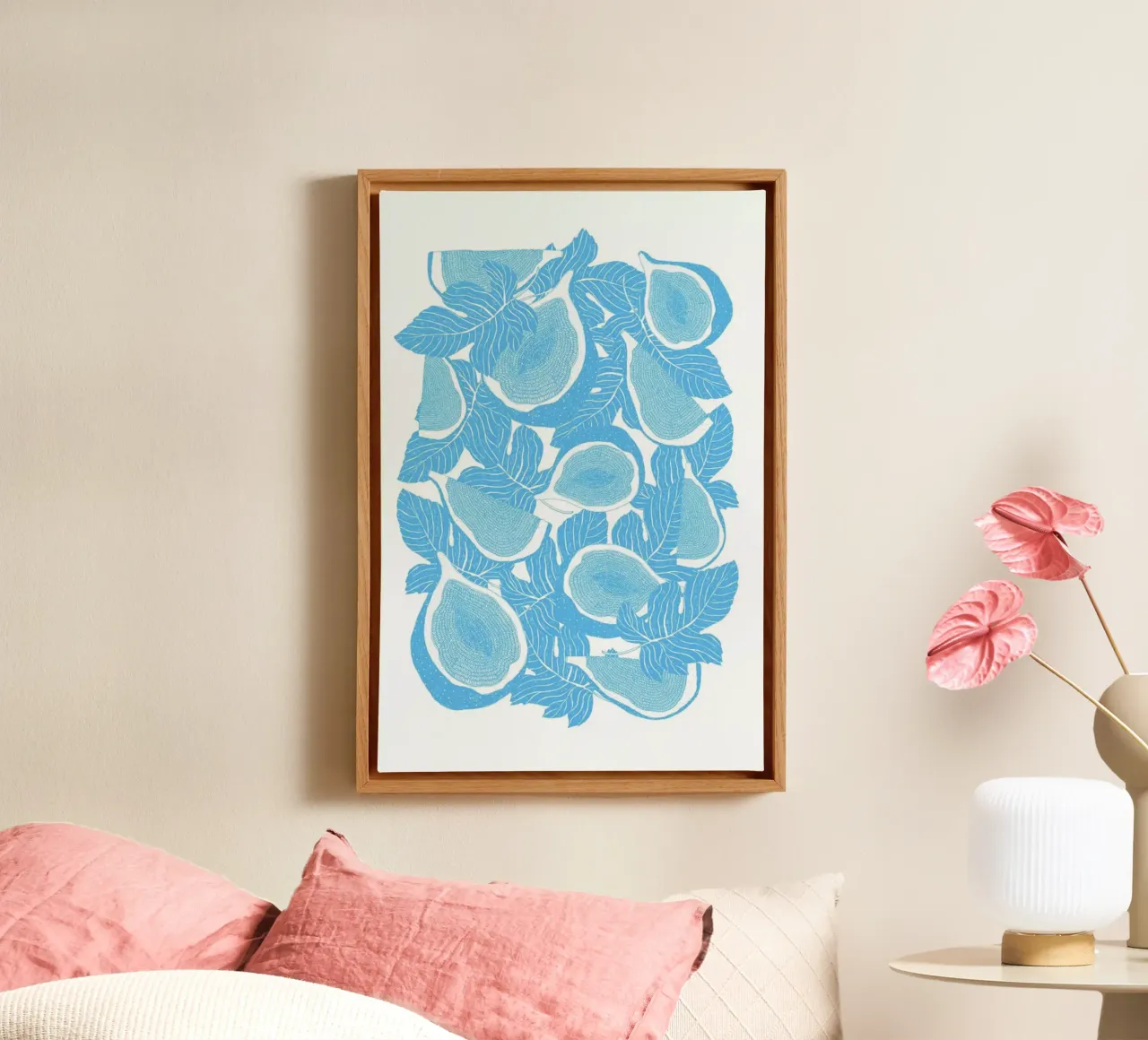 Feigen canvas van Eva Wünsch