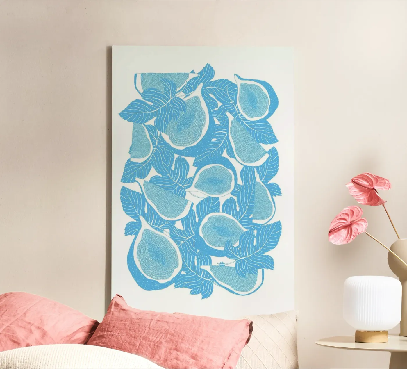 Feigen canvas van Eva Wünsch