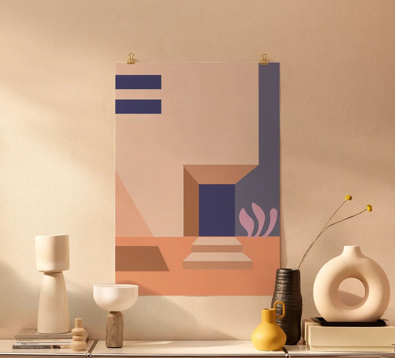Diseño arquitectónico de casas poster de Karraker