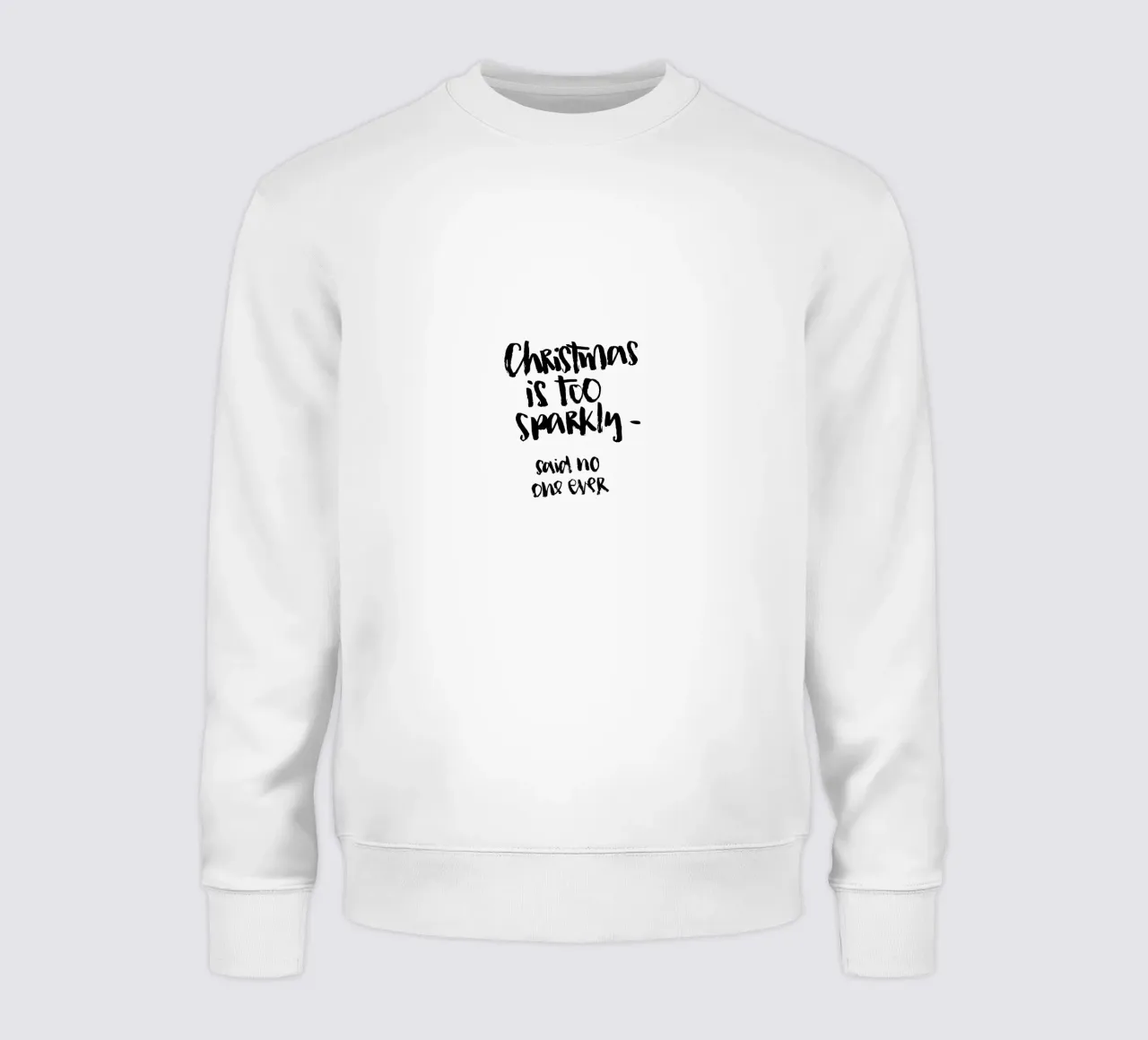 Too Sparkly felpa da Brushmeetspaper