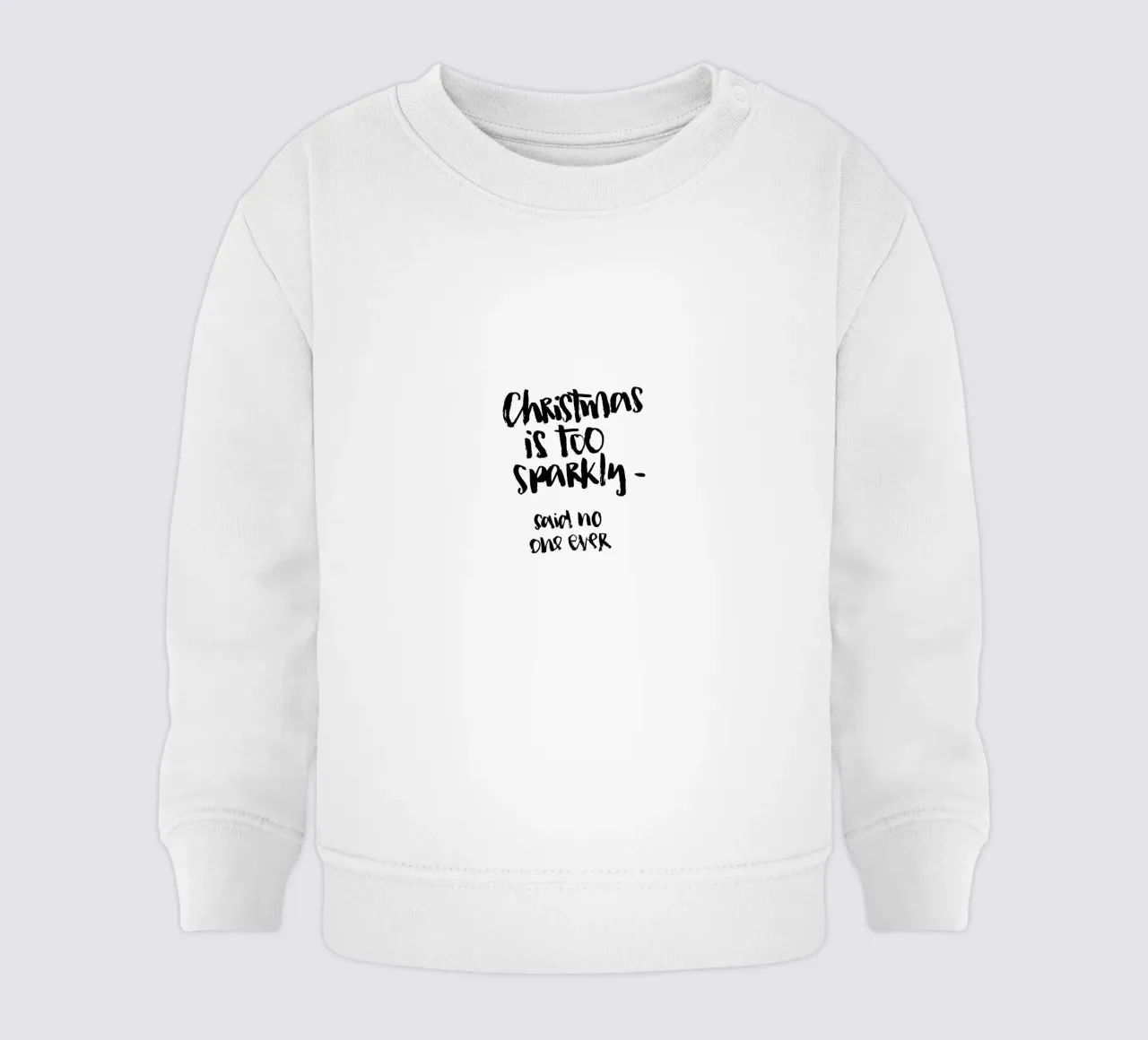 Too Sparkly felpa neonato da Brushmeetspaper