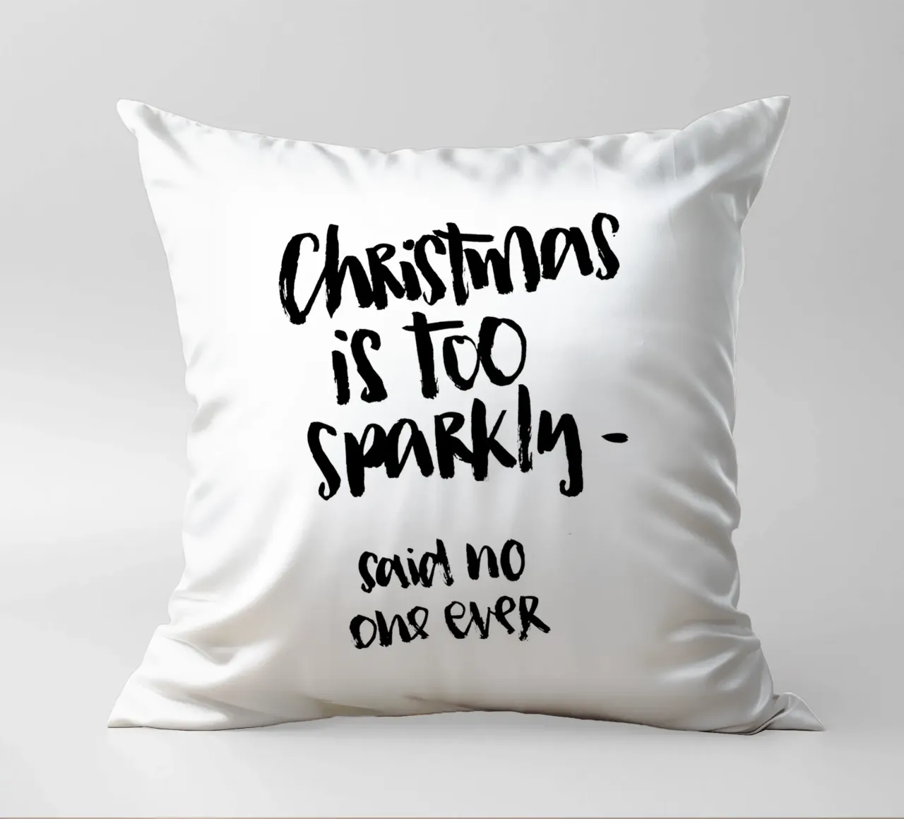 Too Sparkly cuscino da Brushmeetspaper