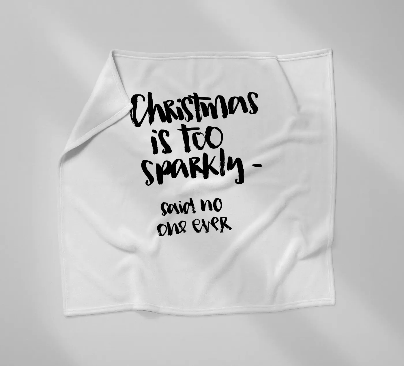 Too Sparkly fleecedeken van Brushmeetspaper