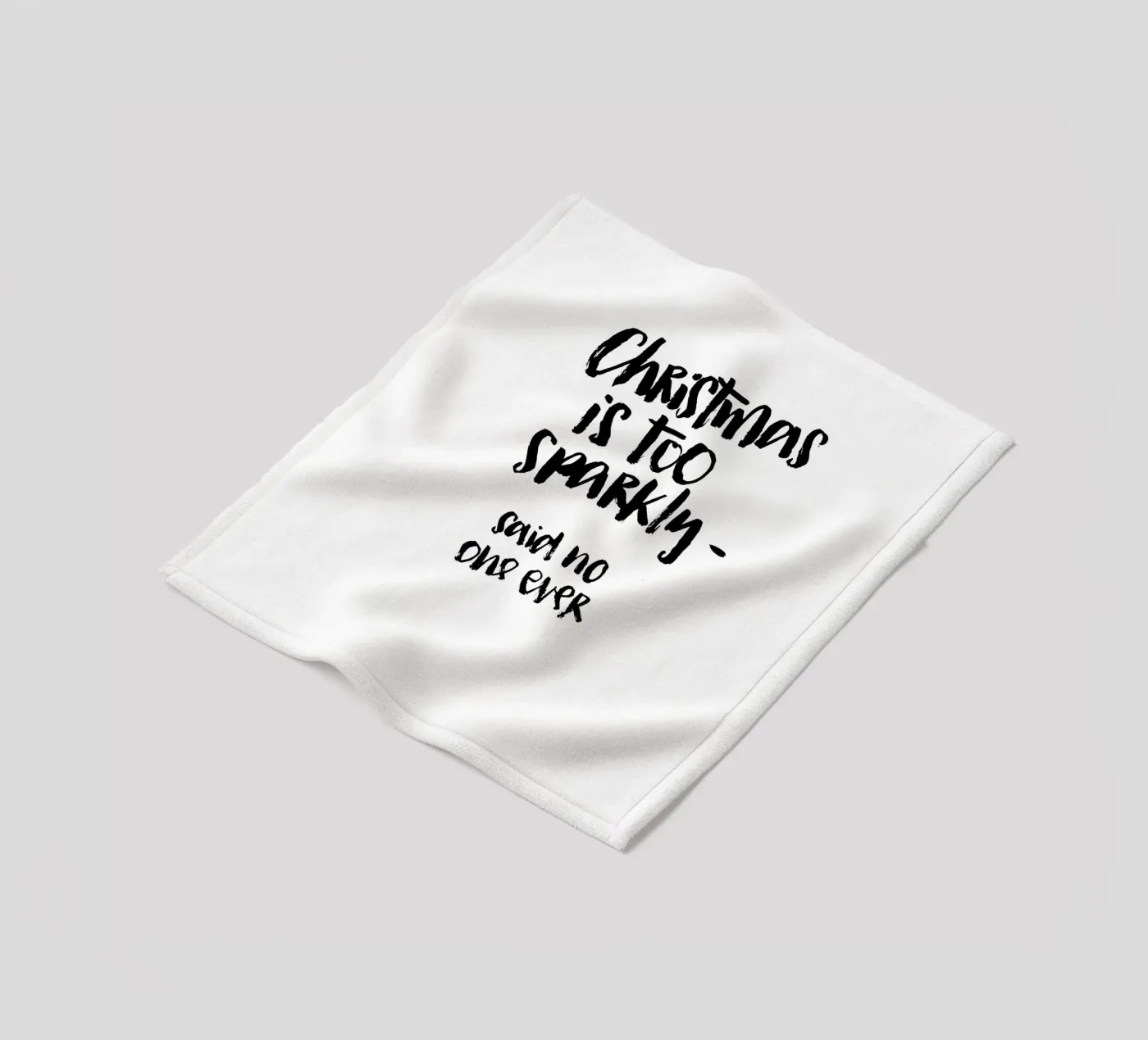 Too Sparkly fleecedeken van Brushmeetspaper