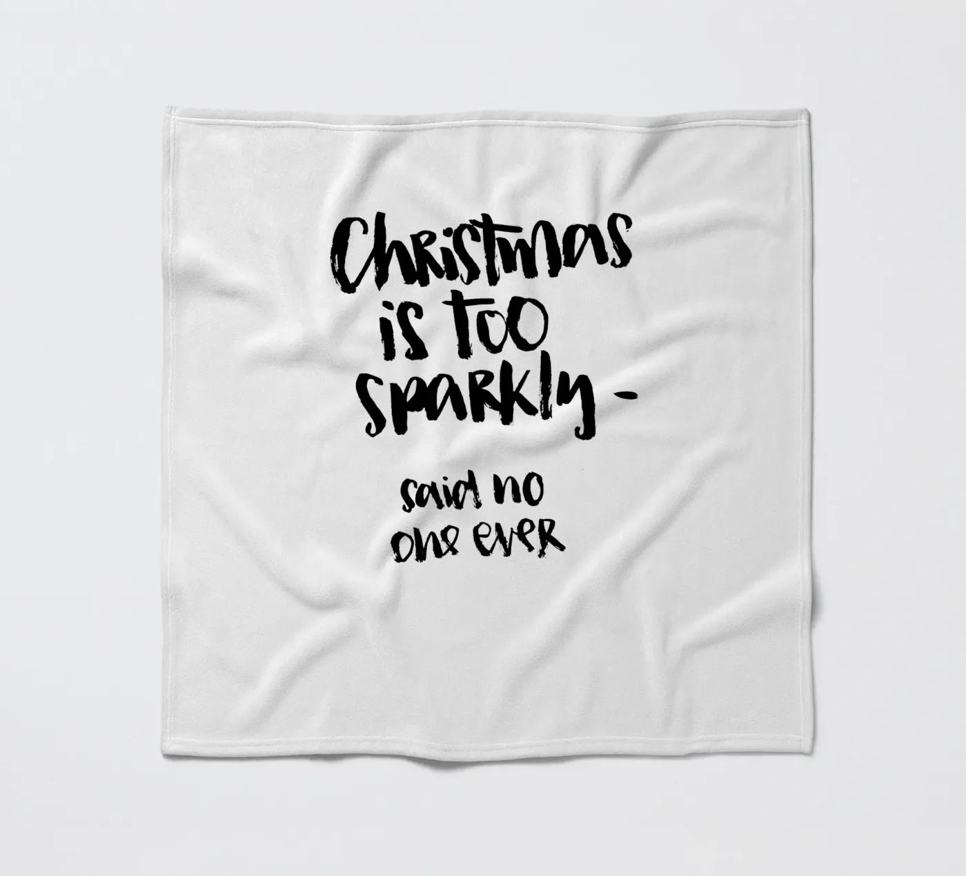 Too Sparkly fleecedeken van Brushmeetspaper