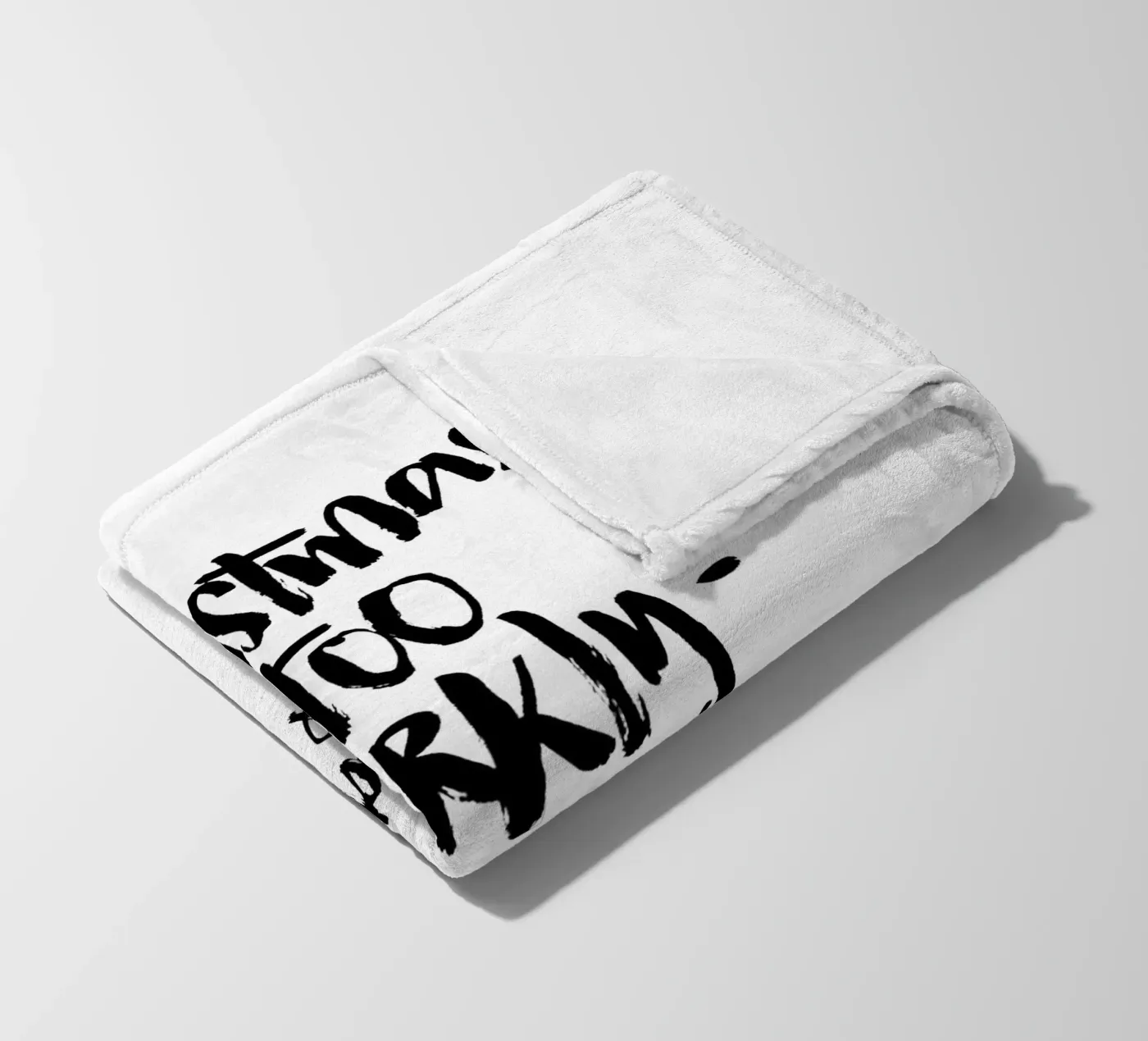 Too Sparkly fleecedeken van Brushmeetspaper
