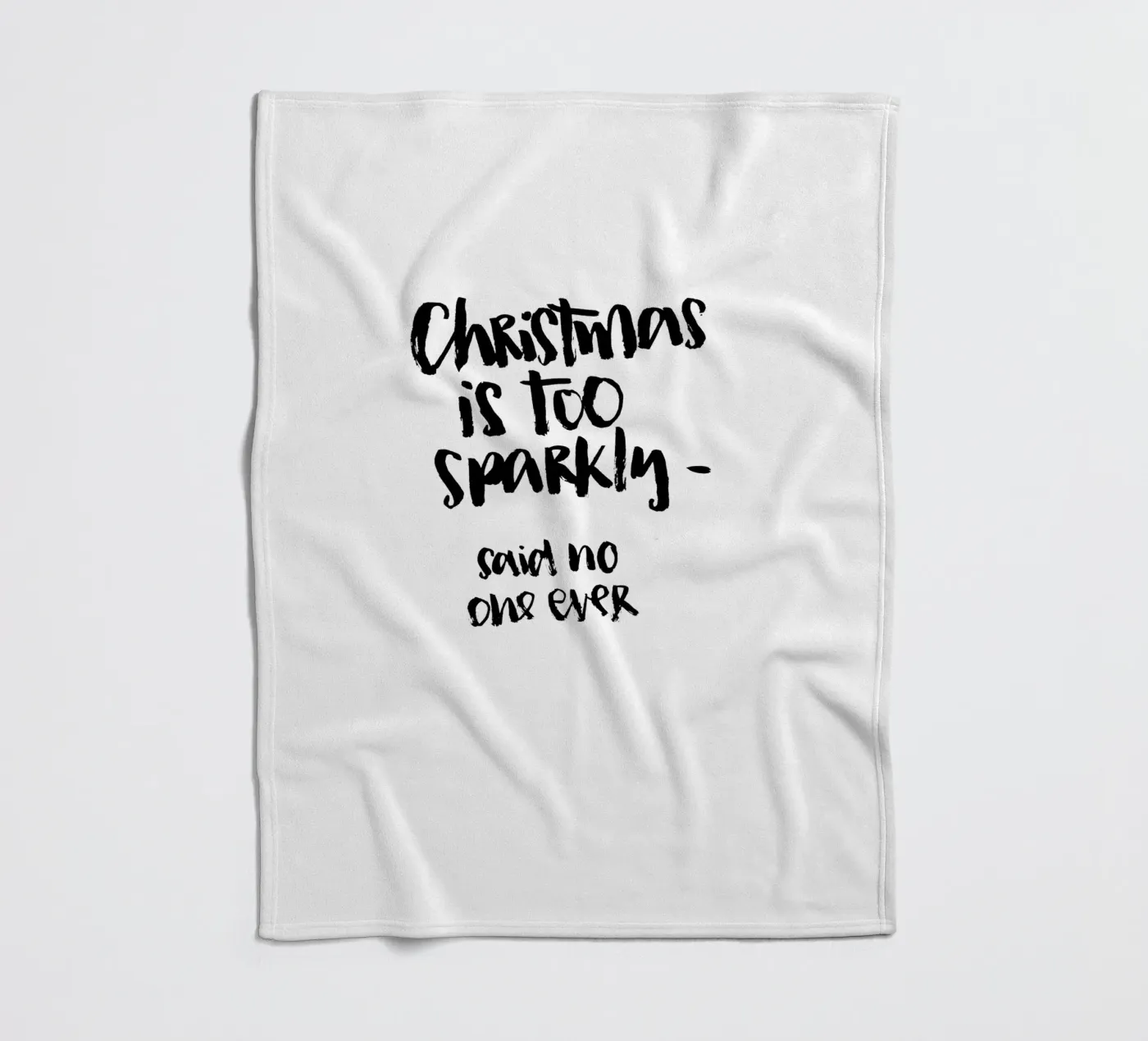 Too Sparkly fleecedeken van Brushmeetspaper